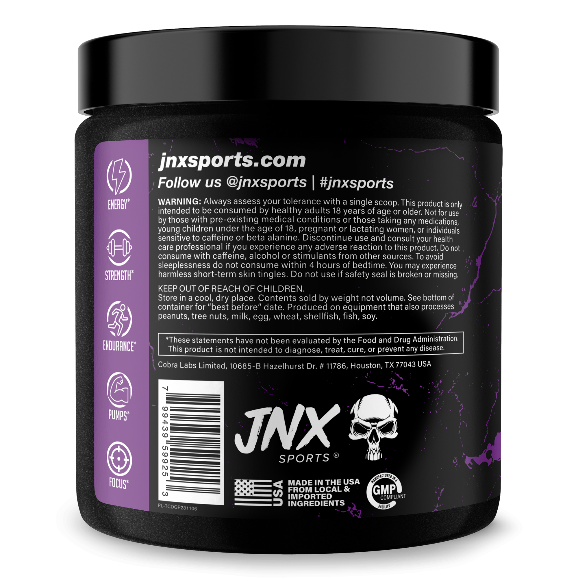 Pre-Workout Supplement for Fitness Training