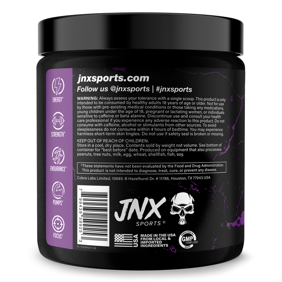 Pre-Workout Supplement for Fitness Training