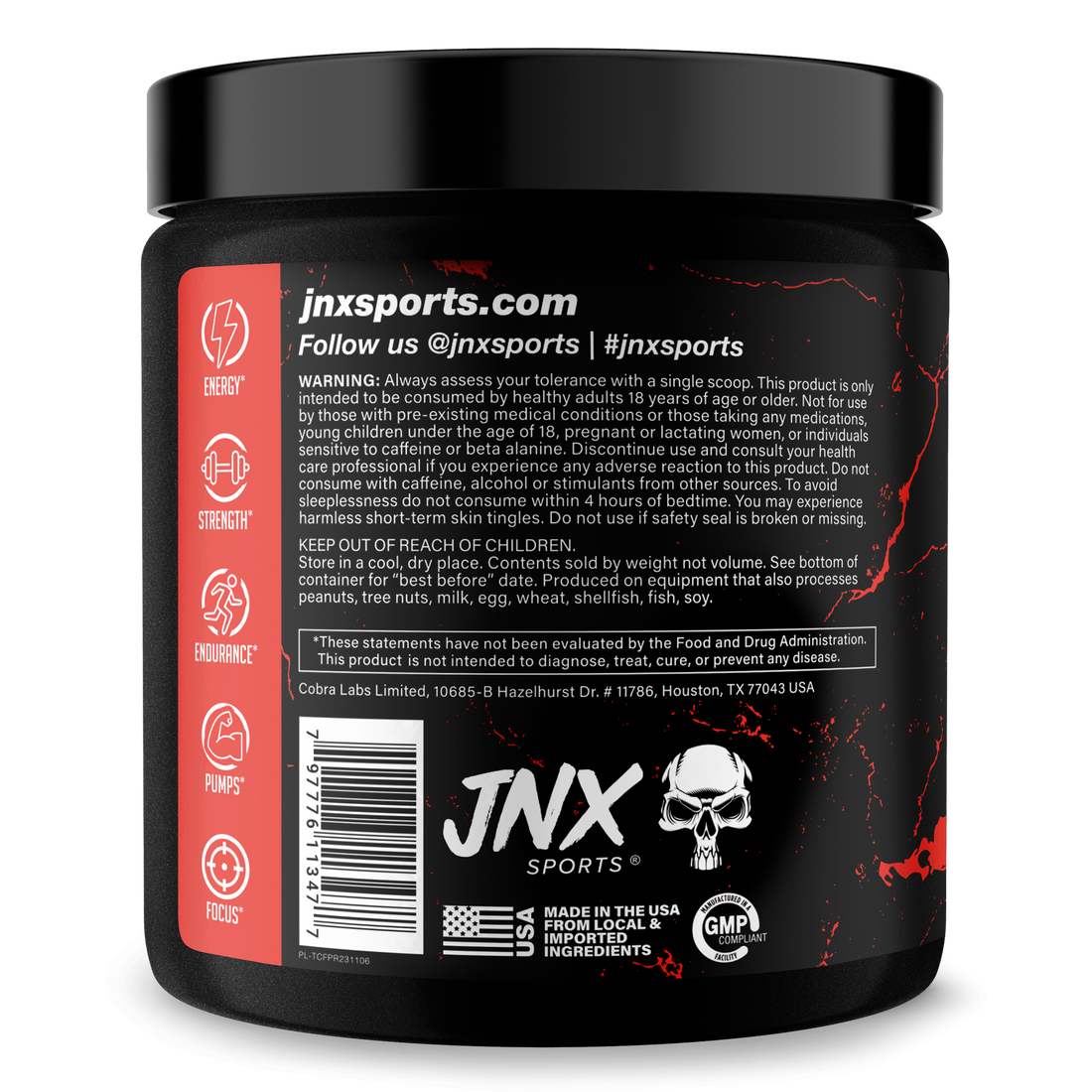 Pre-Workout Supplement for Fitness Training