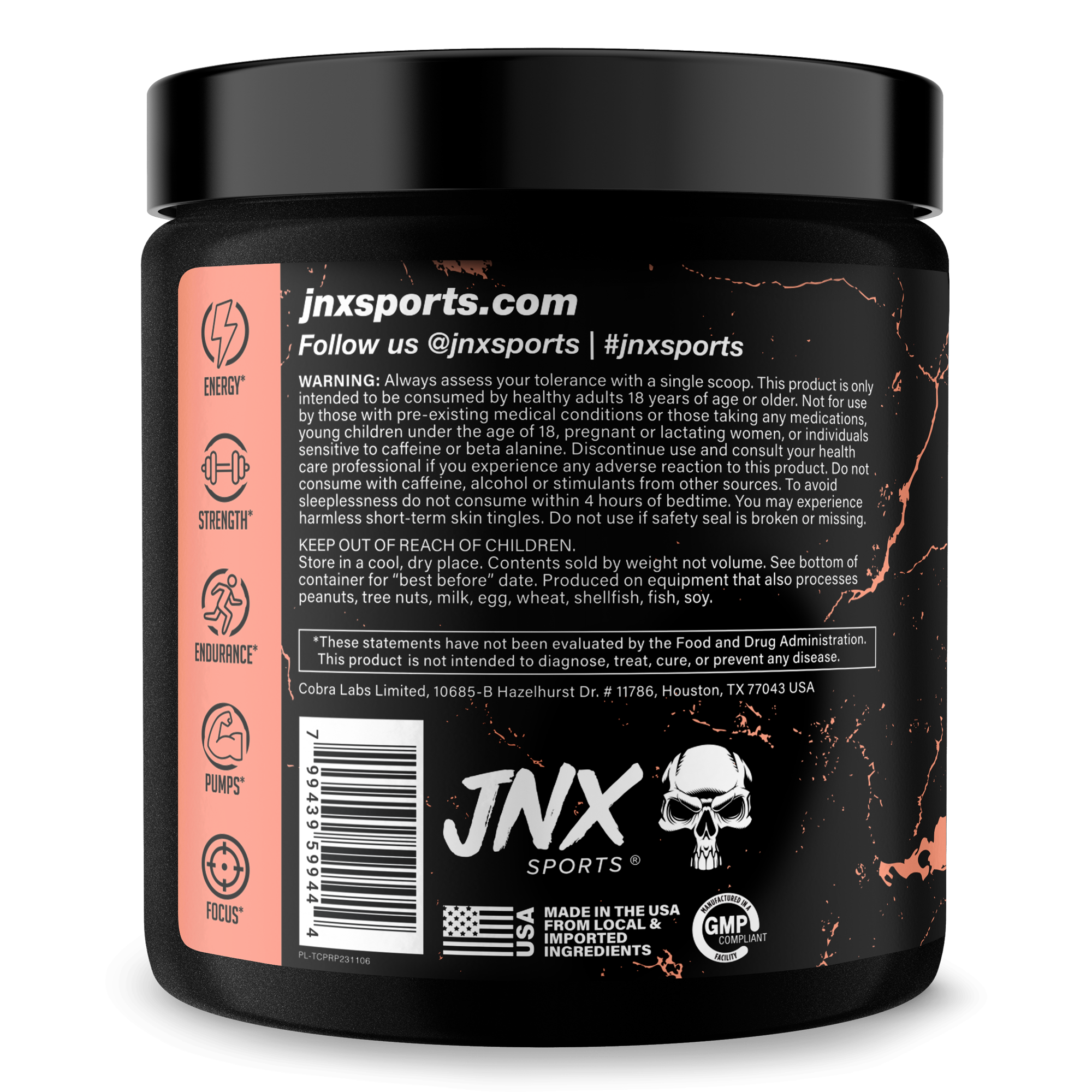 Pre-Workout Supplement for Fitness Training
