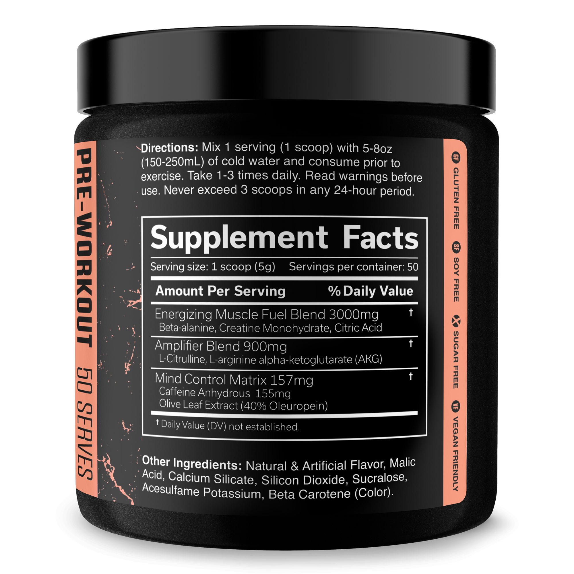Pre-Workout Supplement for Fitness Training