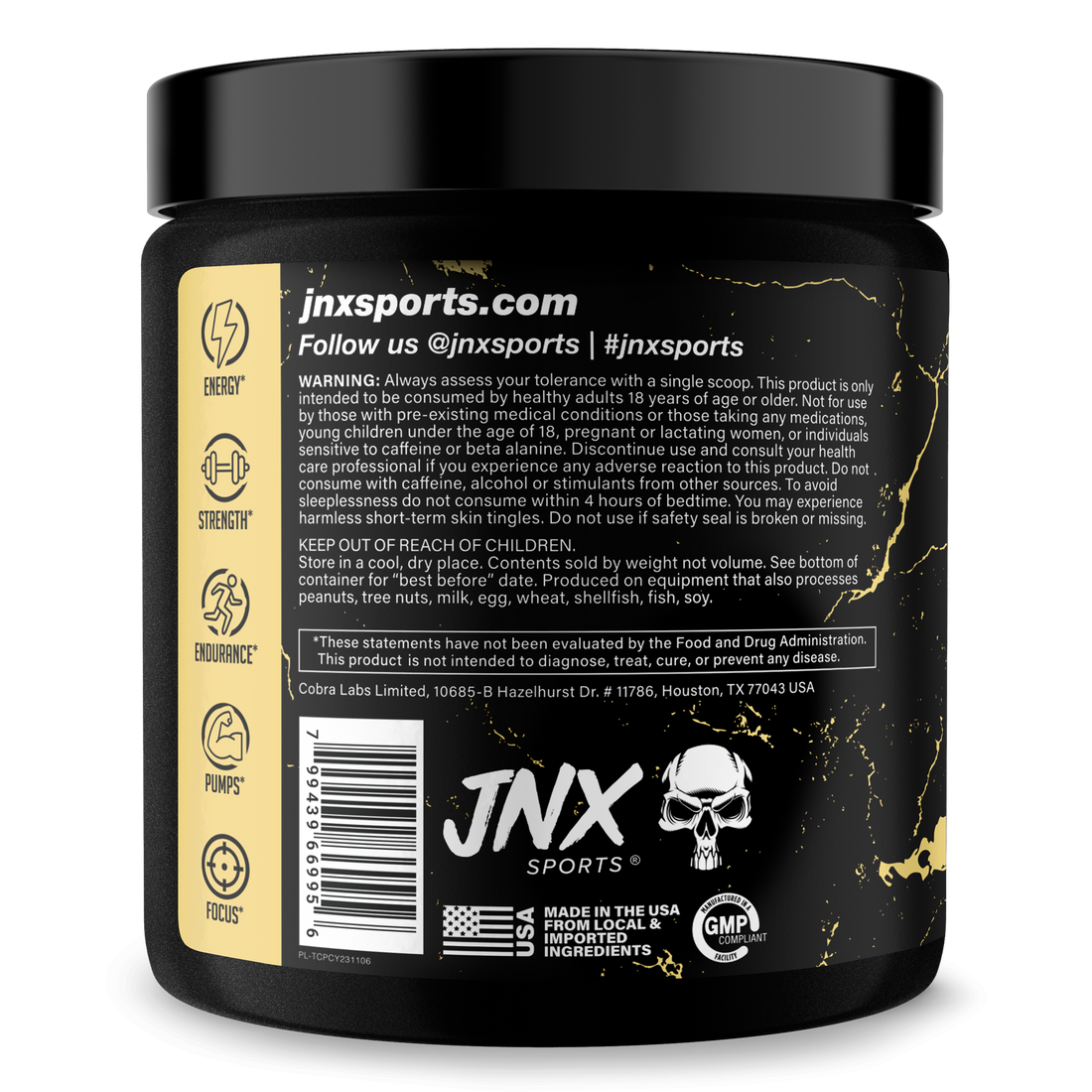 Pre-Workout Supplement for Fitness Training