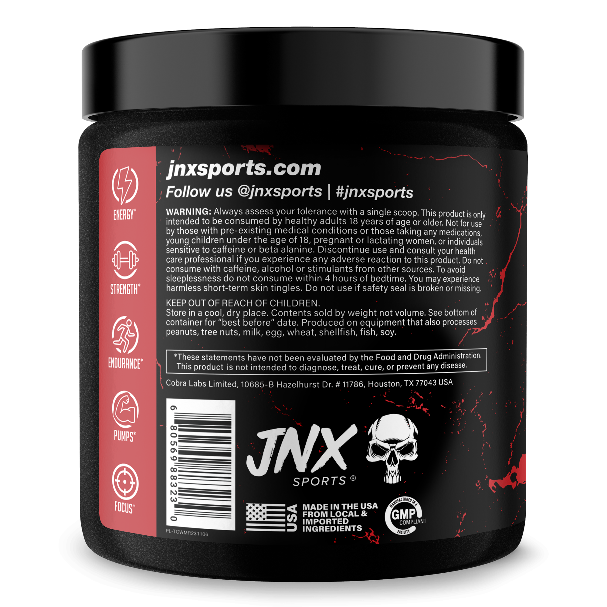 Pre-Workout Supplement for Fitness Training