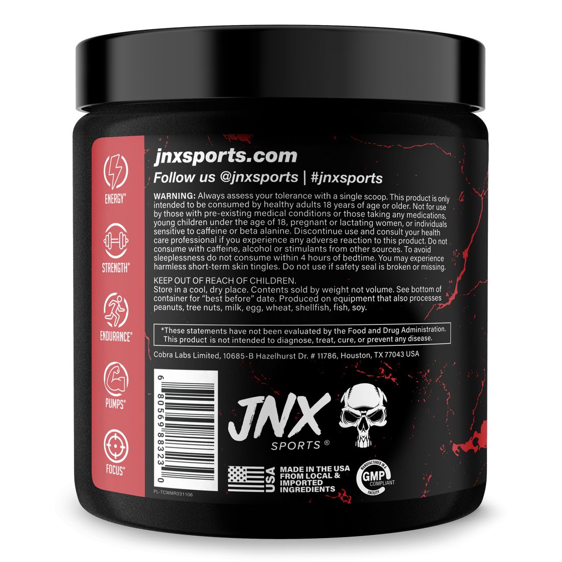 Pre-Workout Supplement for Fitness Training