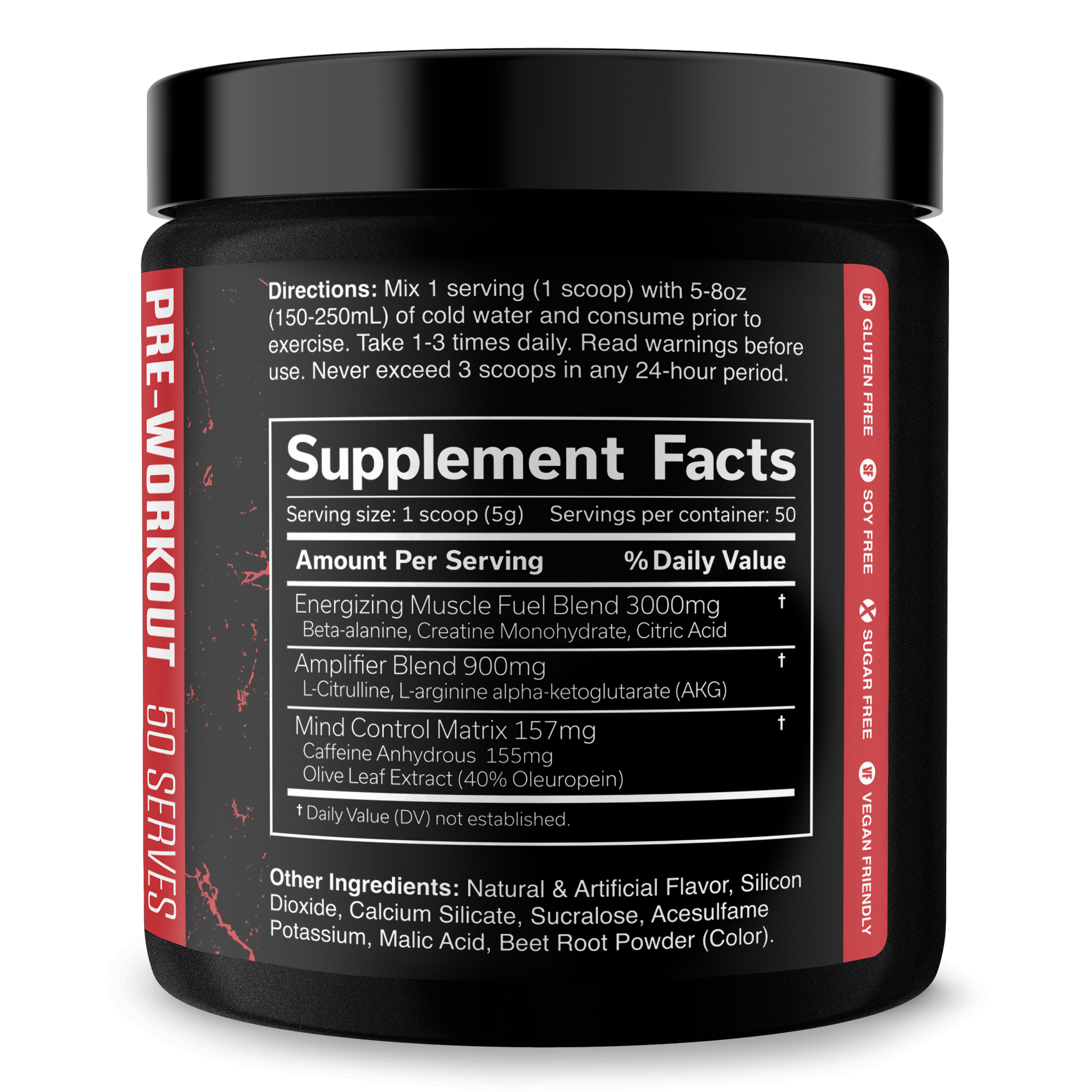 Pre-Workout Supplement for Fitness Training
