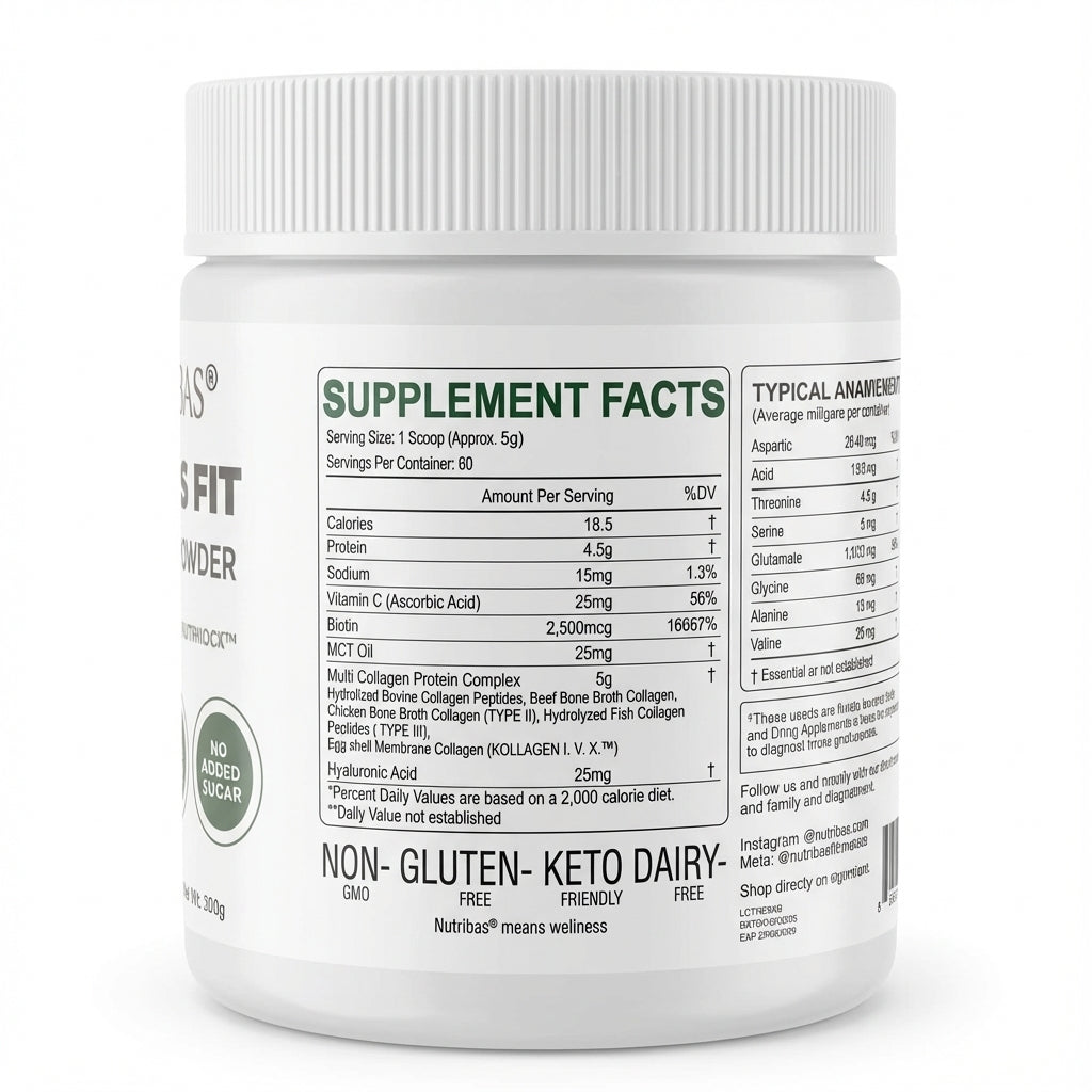 Unflavored Multi Collagen Protein Powder 300g