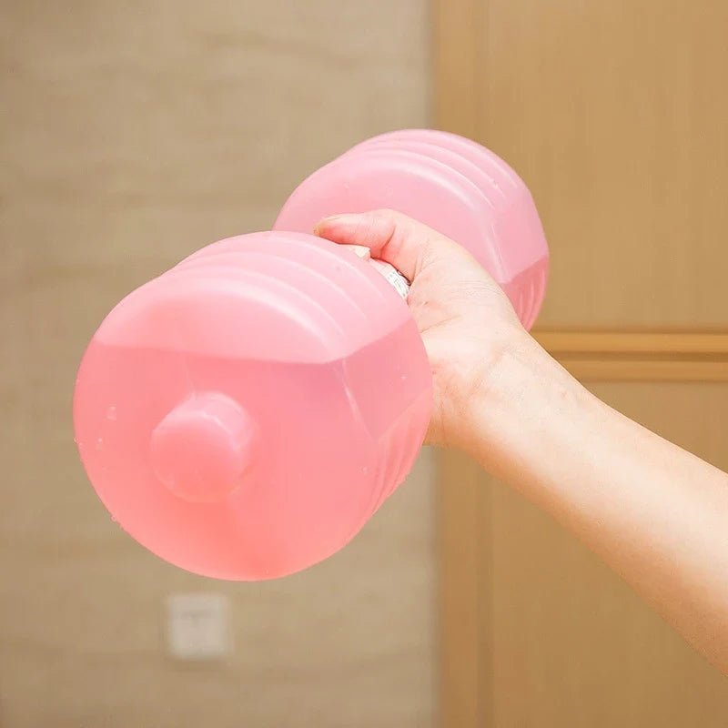 Water Dumbbell Bottle Fitness Training Exercise Equipment