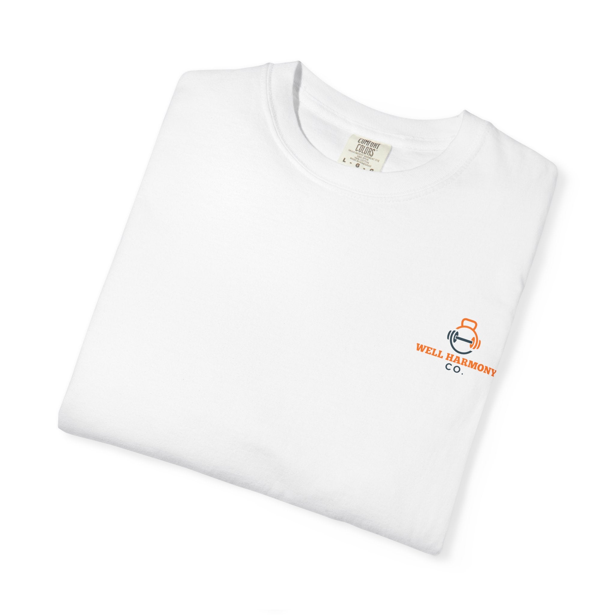 Well Harmony Co. Kettlebell Logo T-Shirt — Fitness Gym Tee