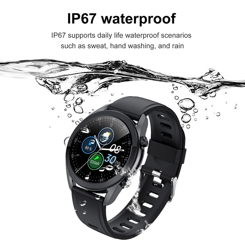 Bluetooth Waterproof Smartwatch Sports Fitness Health Tracker