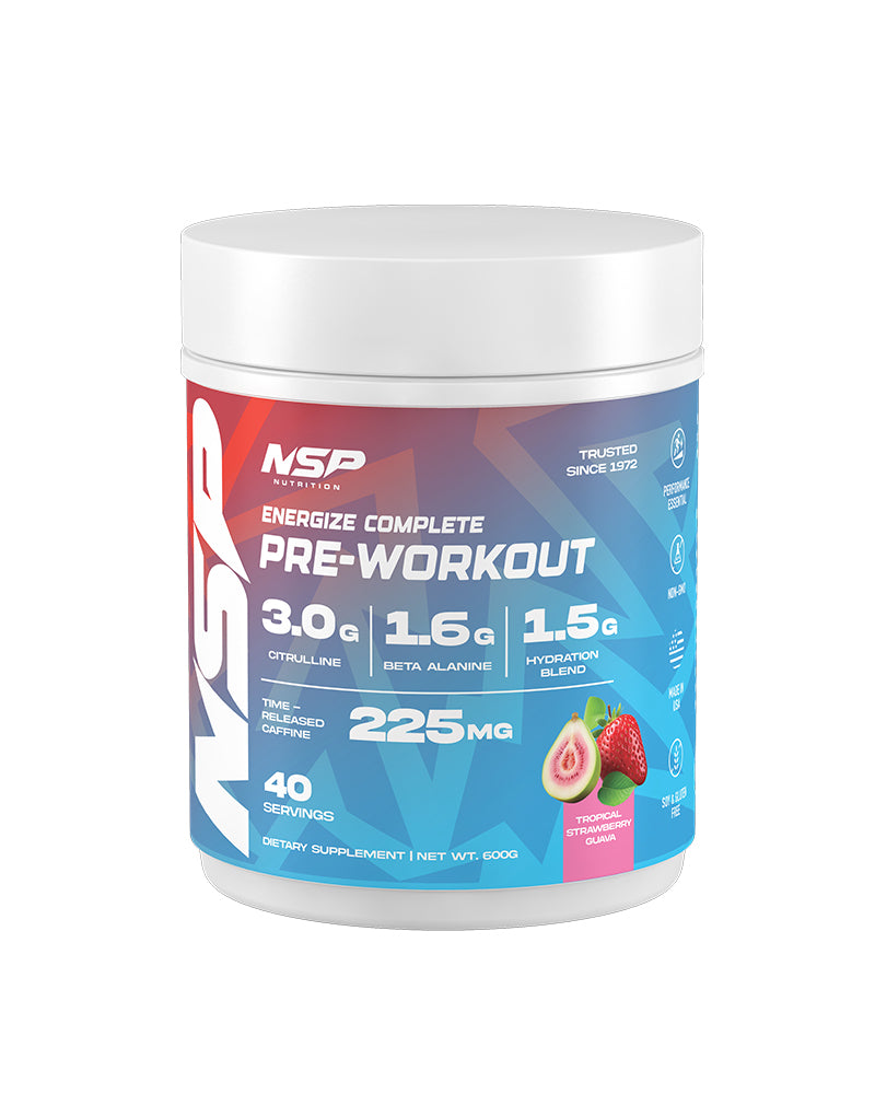 Energize Complete Pre-Workout Pump Blend for Fitness