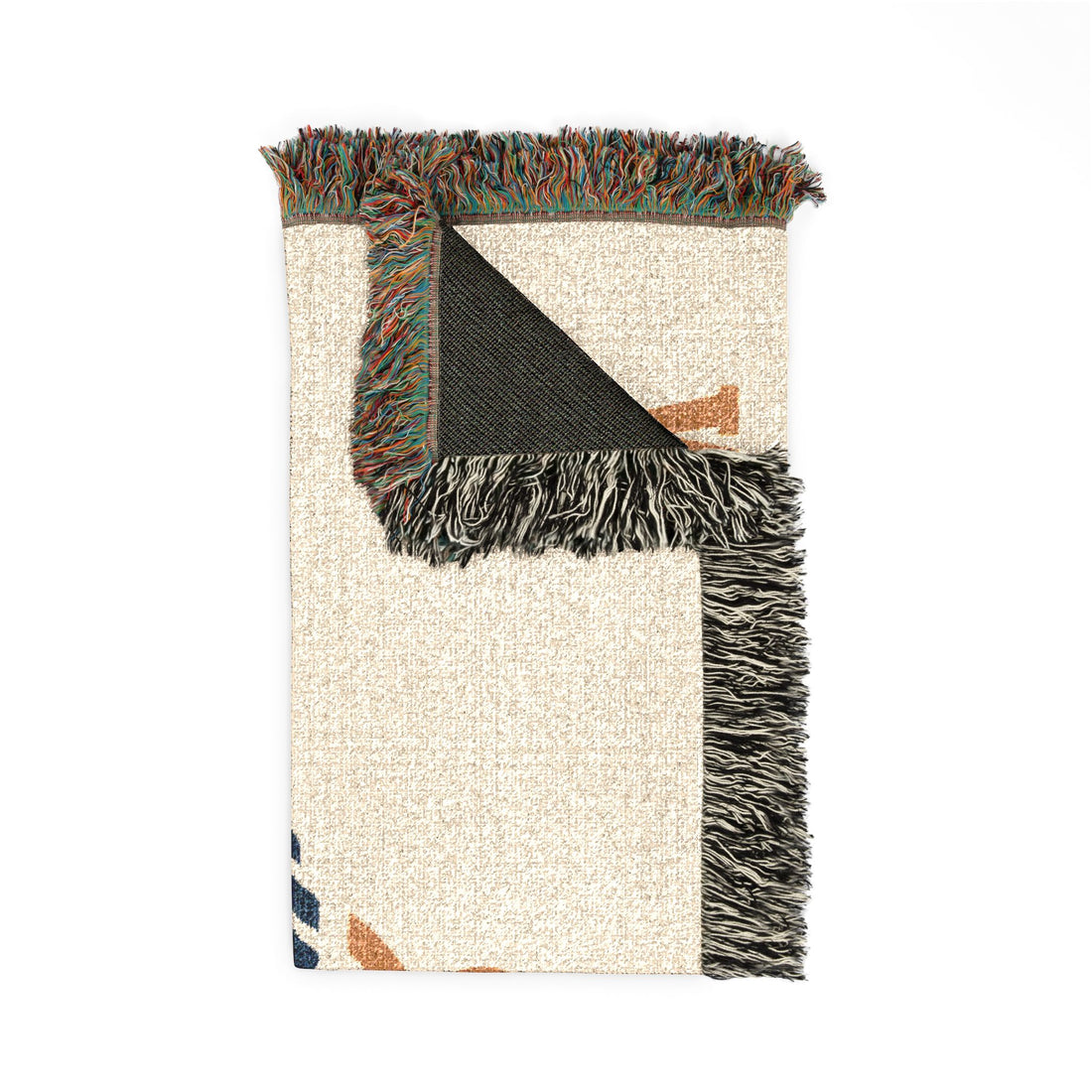 Well Harmony Co. Woven Blanket — Cozy Fitness Logo Throw