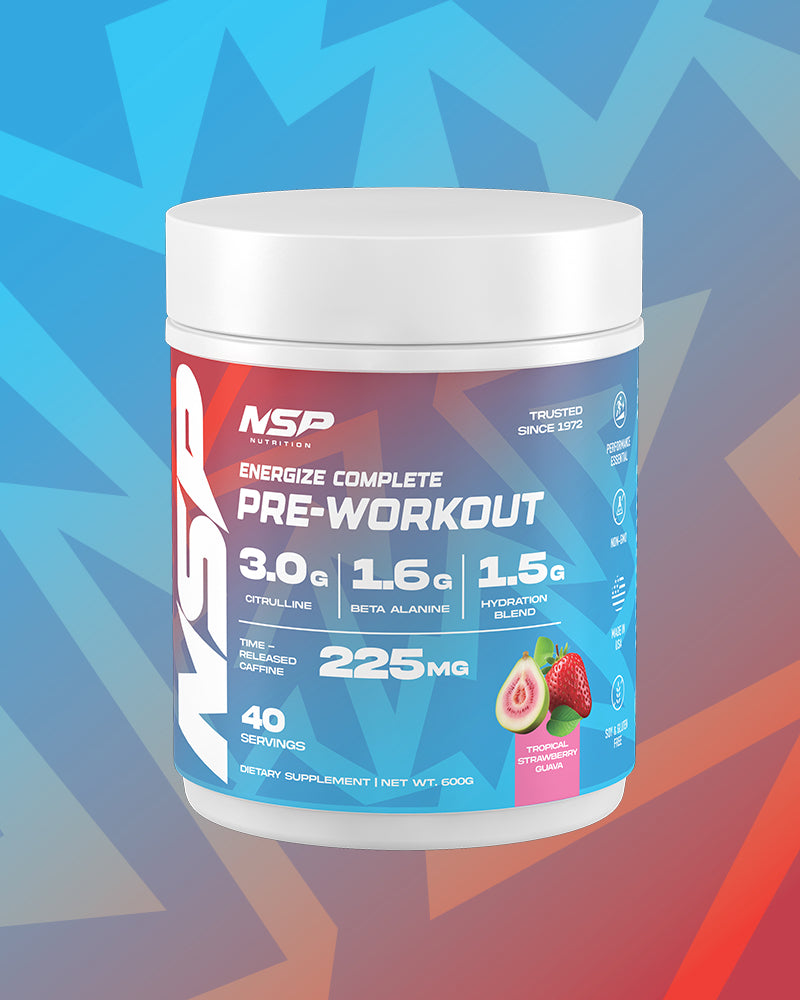 Energize Complete Pre-Workout Pump Blend for Fitness