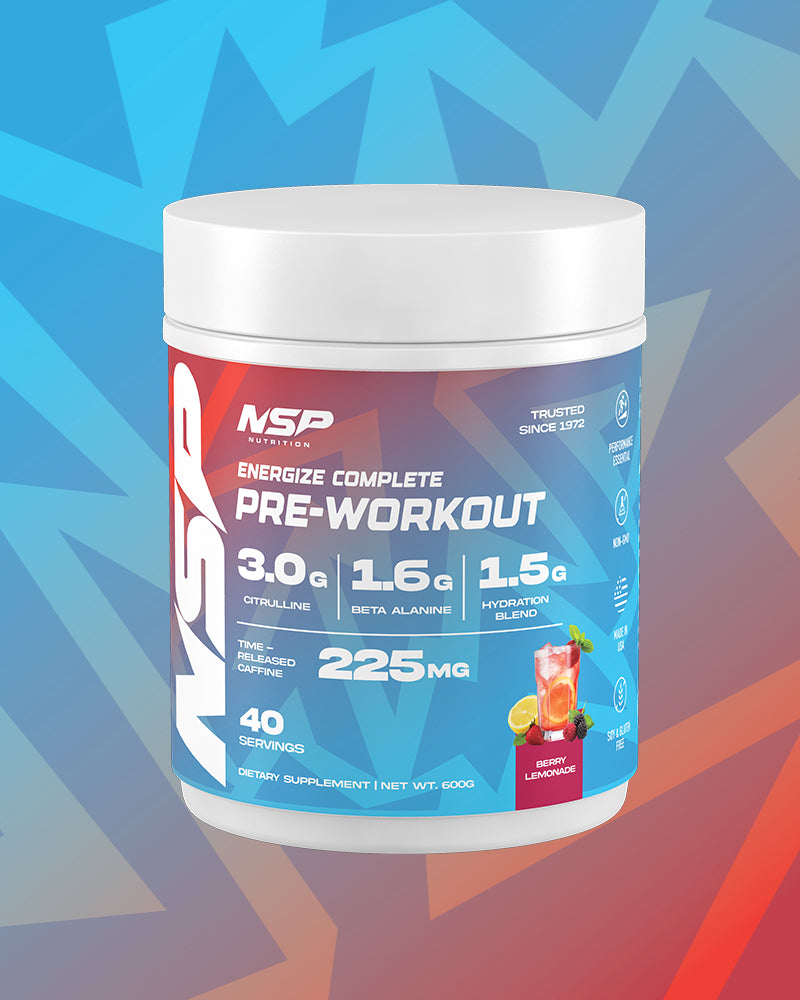 Energize Complete Pre-Workout Pump Blend for Fitness