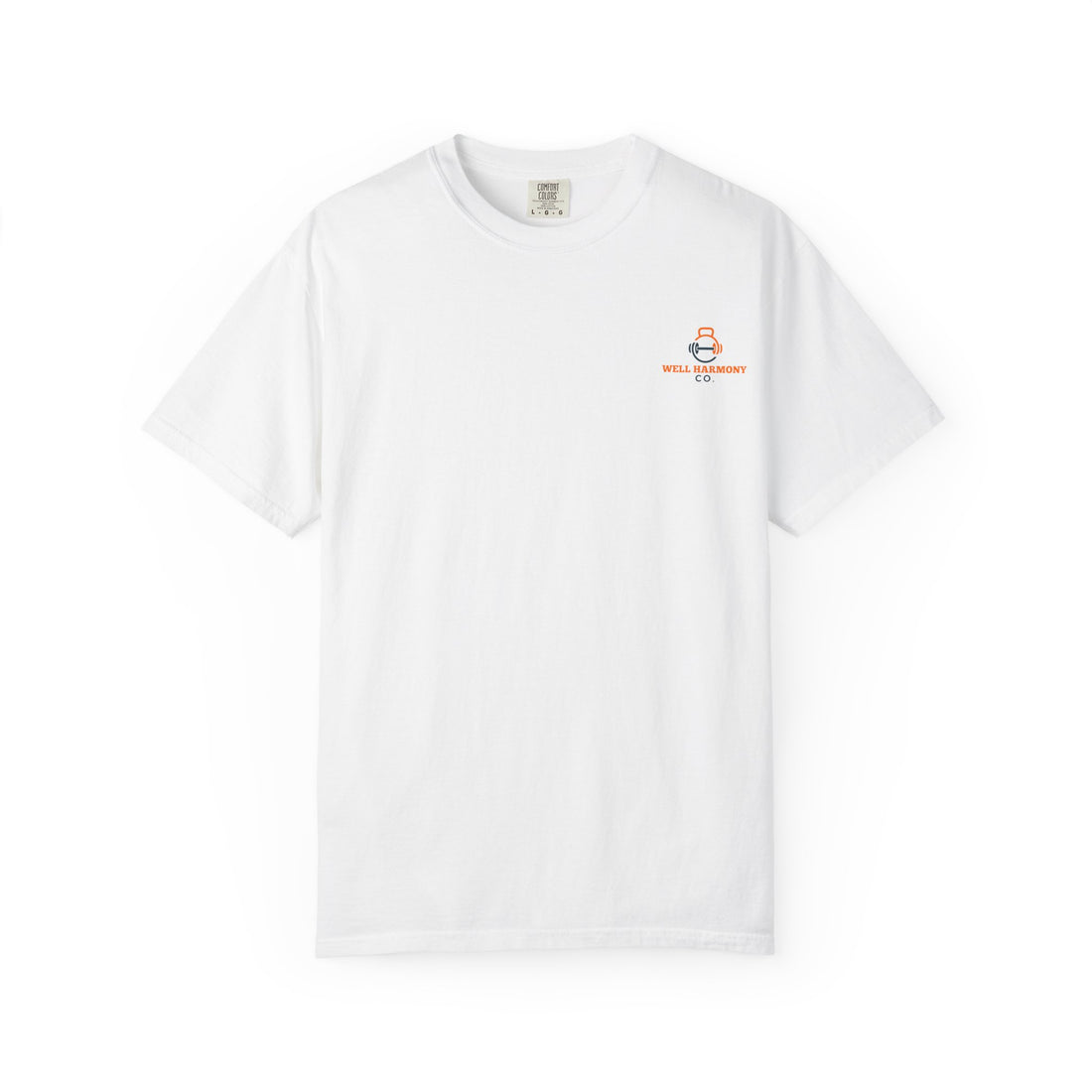 Well Harmony Co. Kettlebell Logo T-Shirt — Fitness Gym Tee
