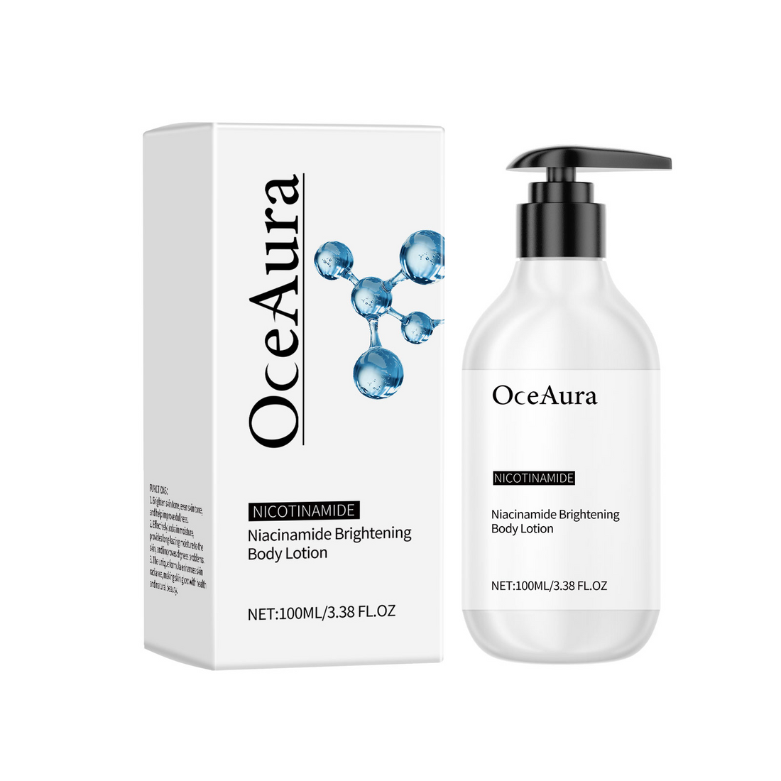 Niacinamide Body Lotion for Hydrating Dry Skin
