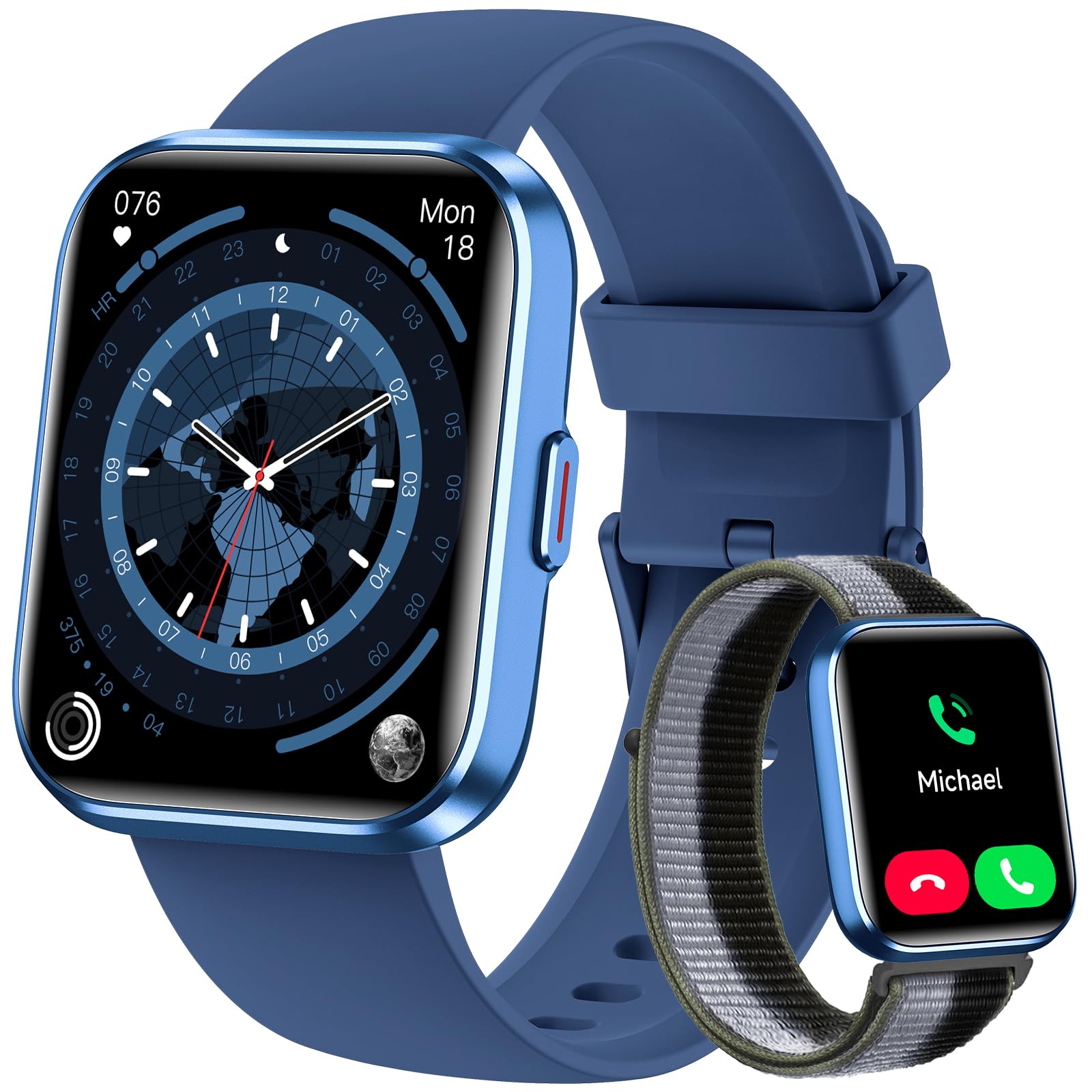 Women's 1.8-Inch Smartwatch Fitness Tracker with Alexa