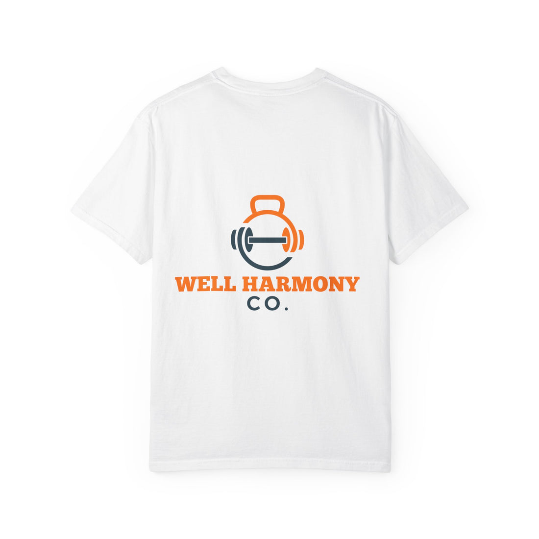 Well Harmony Co. Kettlebell Logo T-Shirt — Fitness Gym Tee