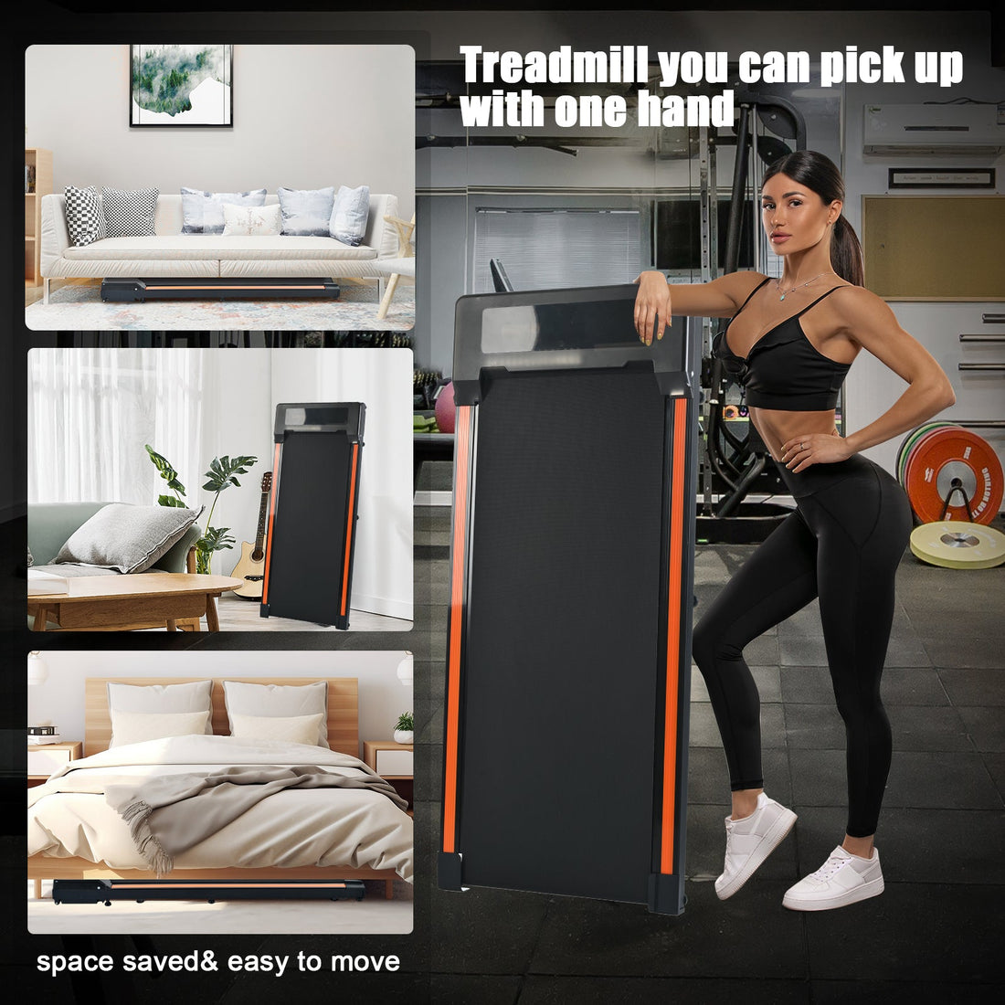 300LB Portable Desktop Treadmill for Home Office