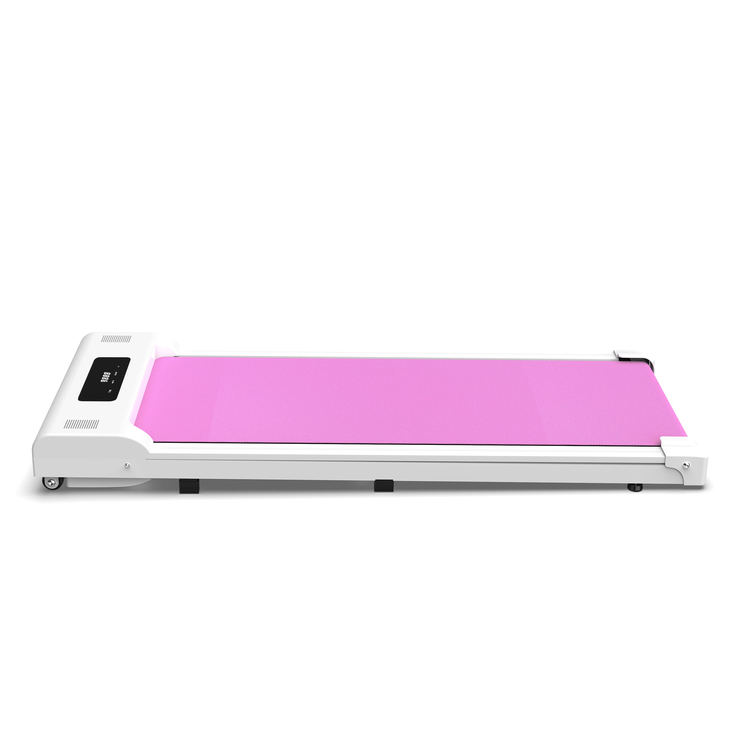 Pink Portable Under Desk Treadmill with LED Display