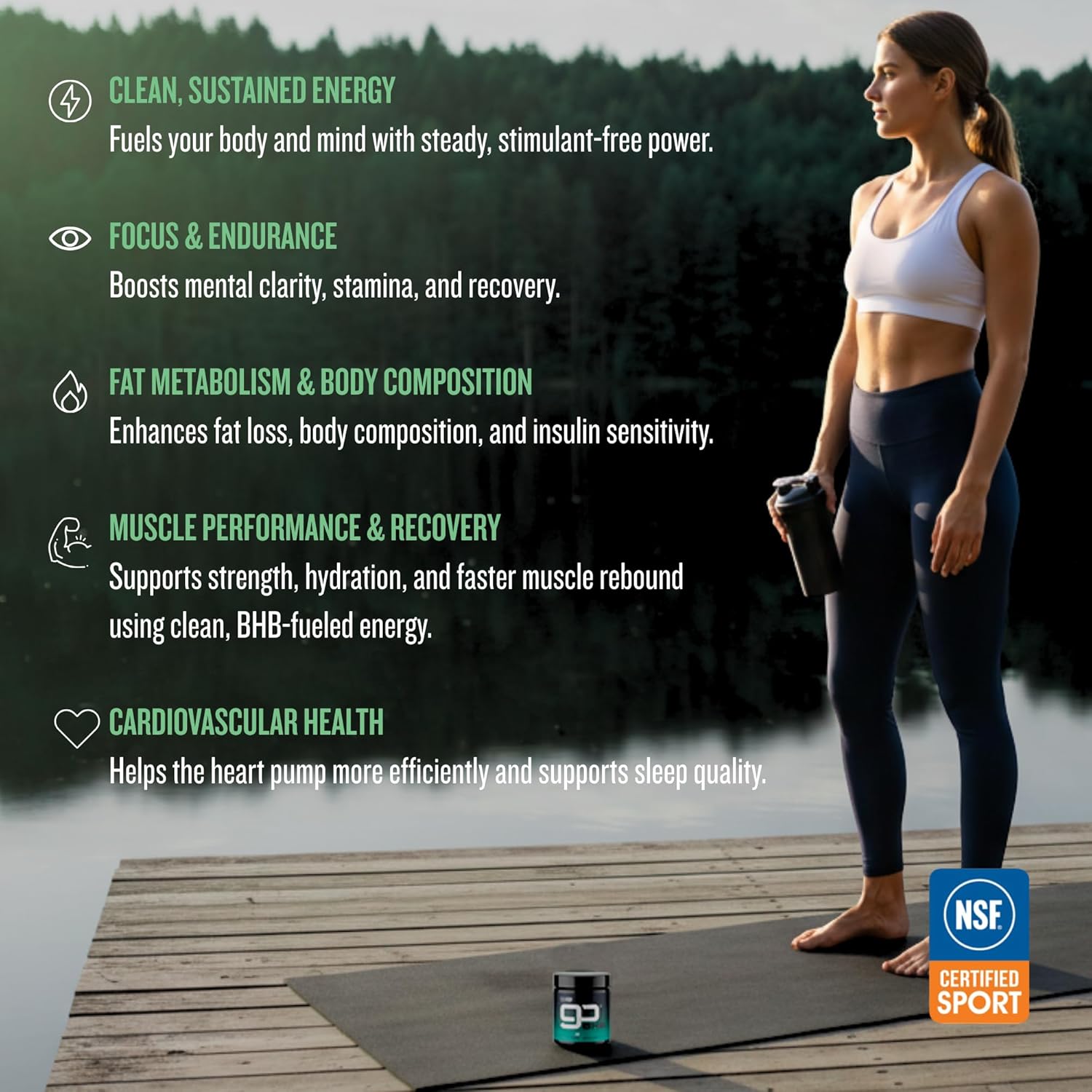 Ketone Supplement for Active Fitness Lifestyles