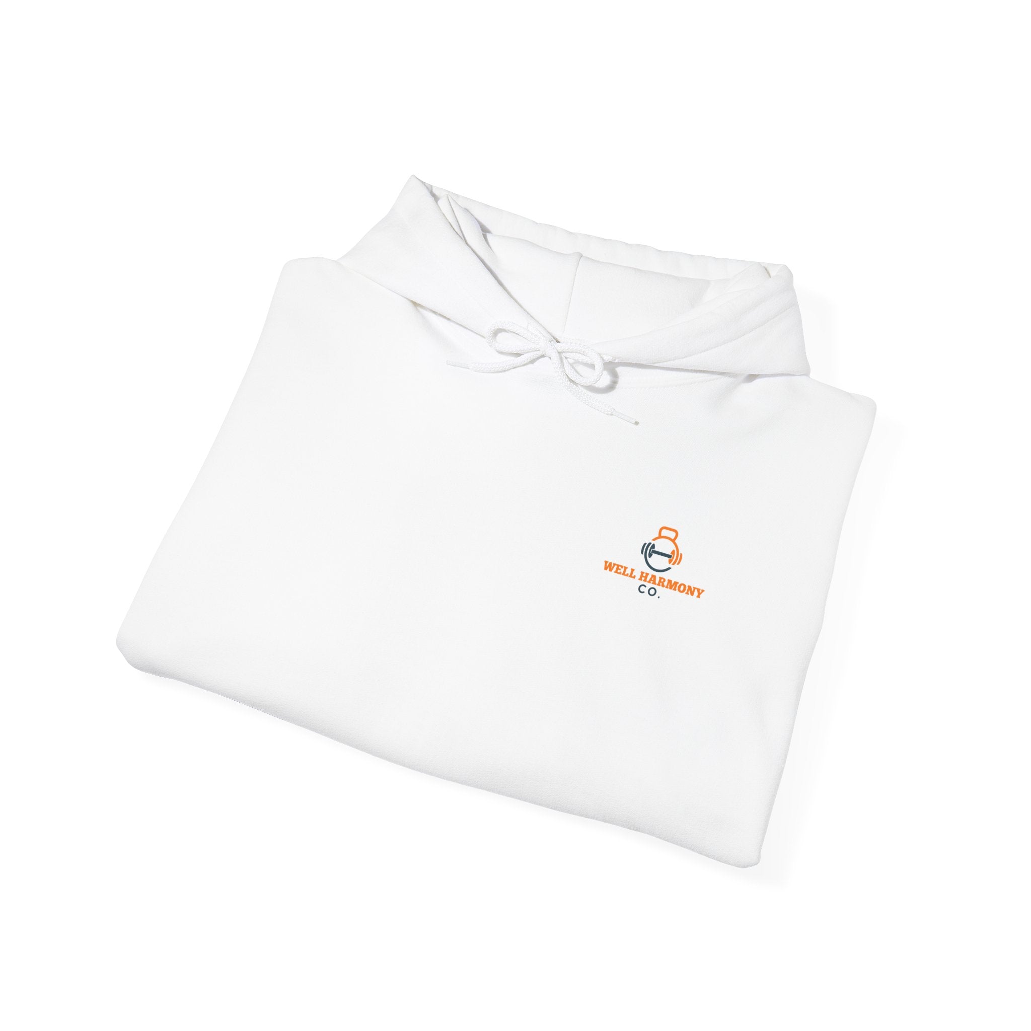 Well Harmony Co. Logo Hoodie — Wellness & Fitness Branded Pullover