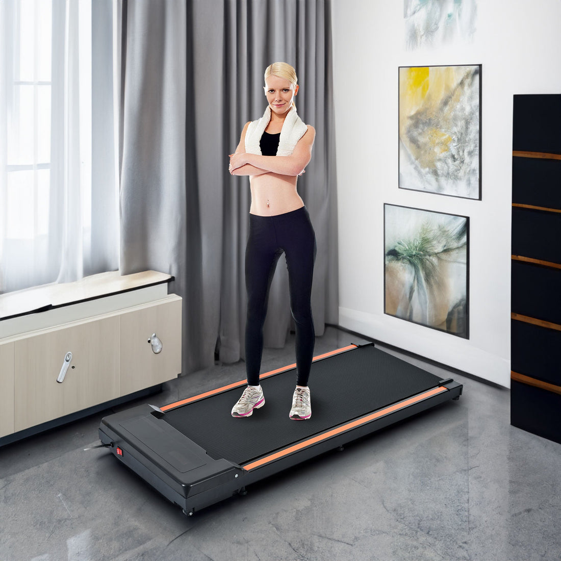 300LB Portable Desktop Treadmill for Home Office
