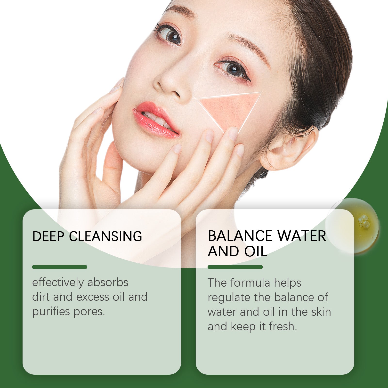 Charcoal Facial Cleanser for Oil and Dirt Control