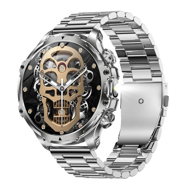 Smart Watch LED Flashlight Fitness Tracker