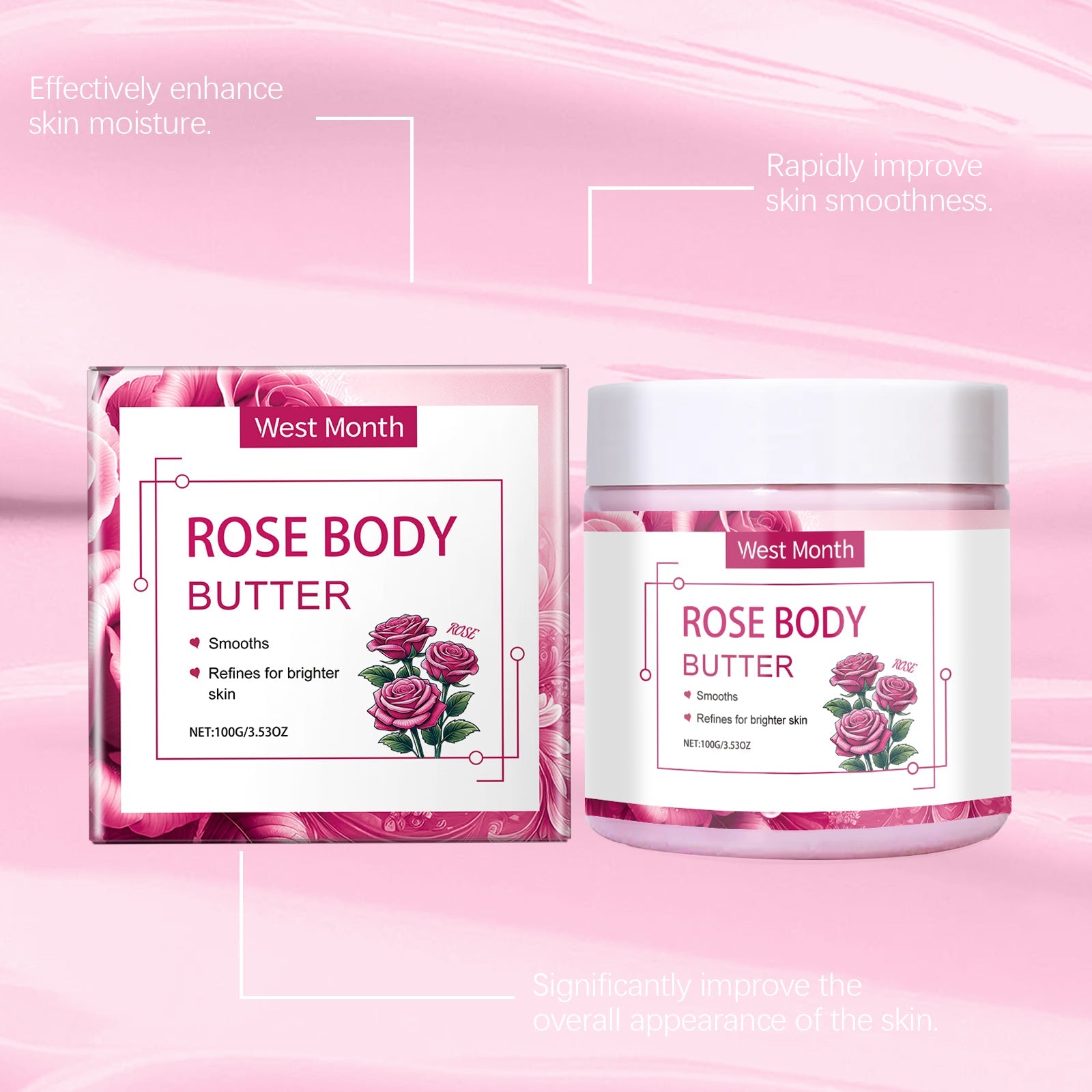 Moisturizing Body Cream for Dry Dull Skin