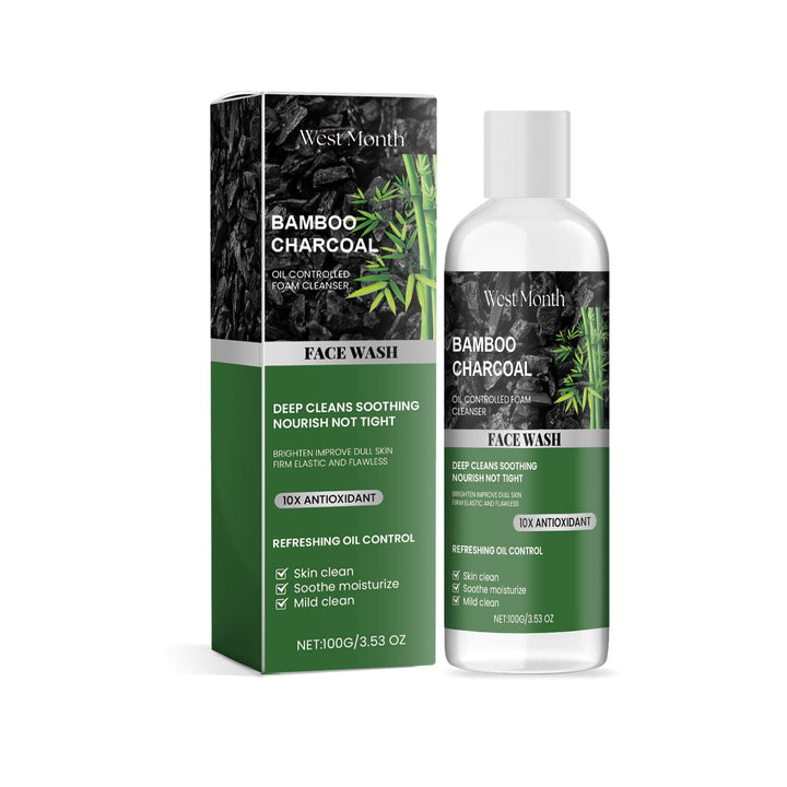 Charcoal Facial Cleanser for Oil and Dirt Control