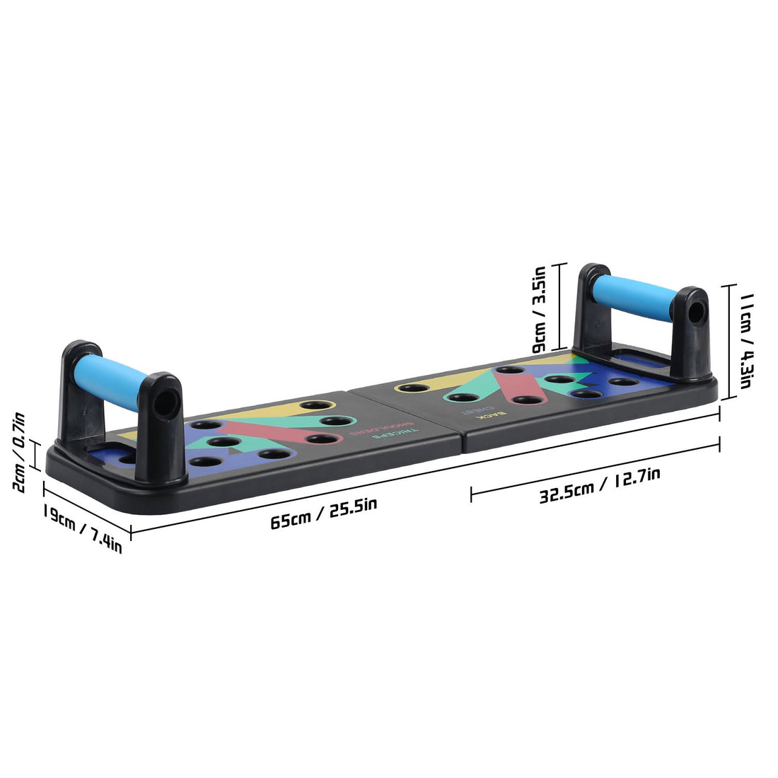 Foldable 14-Function Push-Up Board Abs Fitness Equipment
