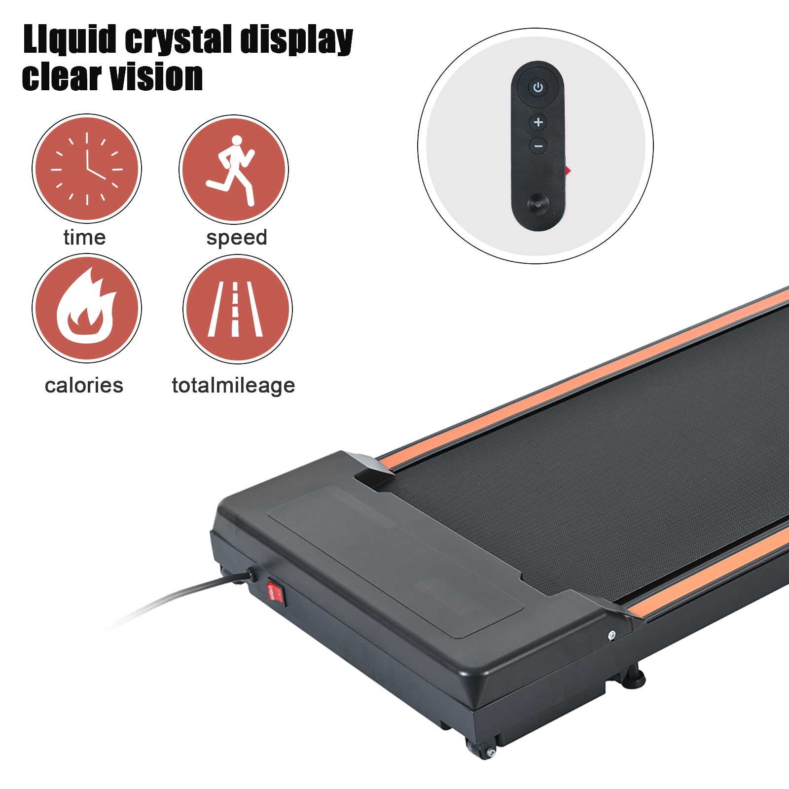 300LB Portable Desktop Treadmill for Home Office