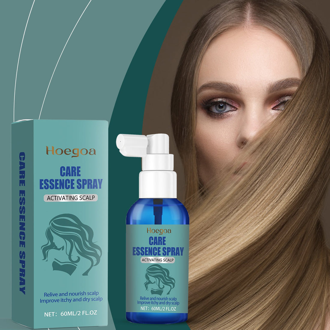 Scalp Treatment Essence Spray for Hair Hydration