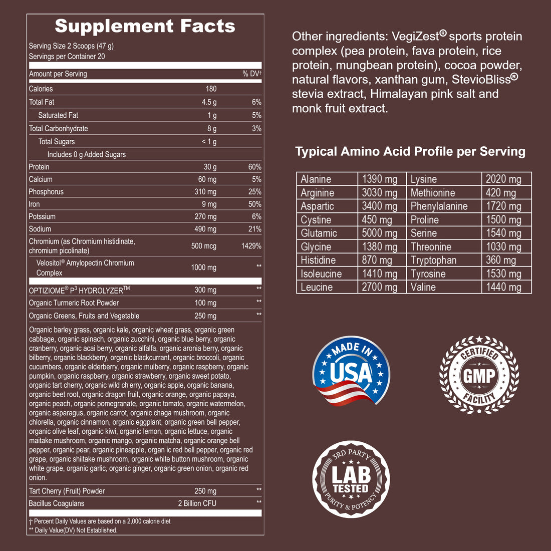 Plant Based Sport Protein for Fitness and Workouts