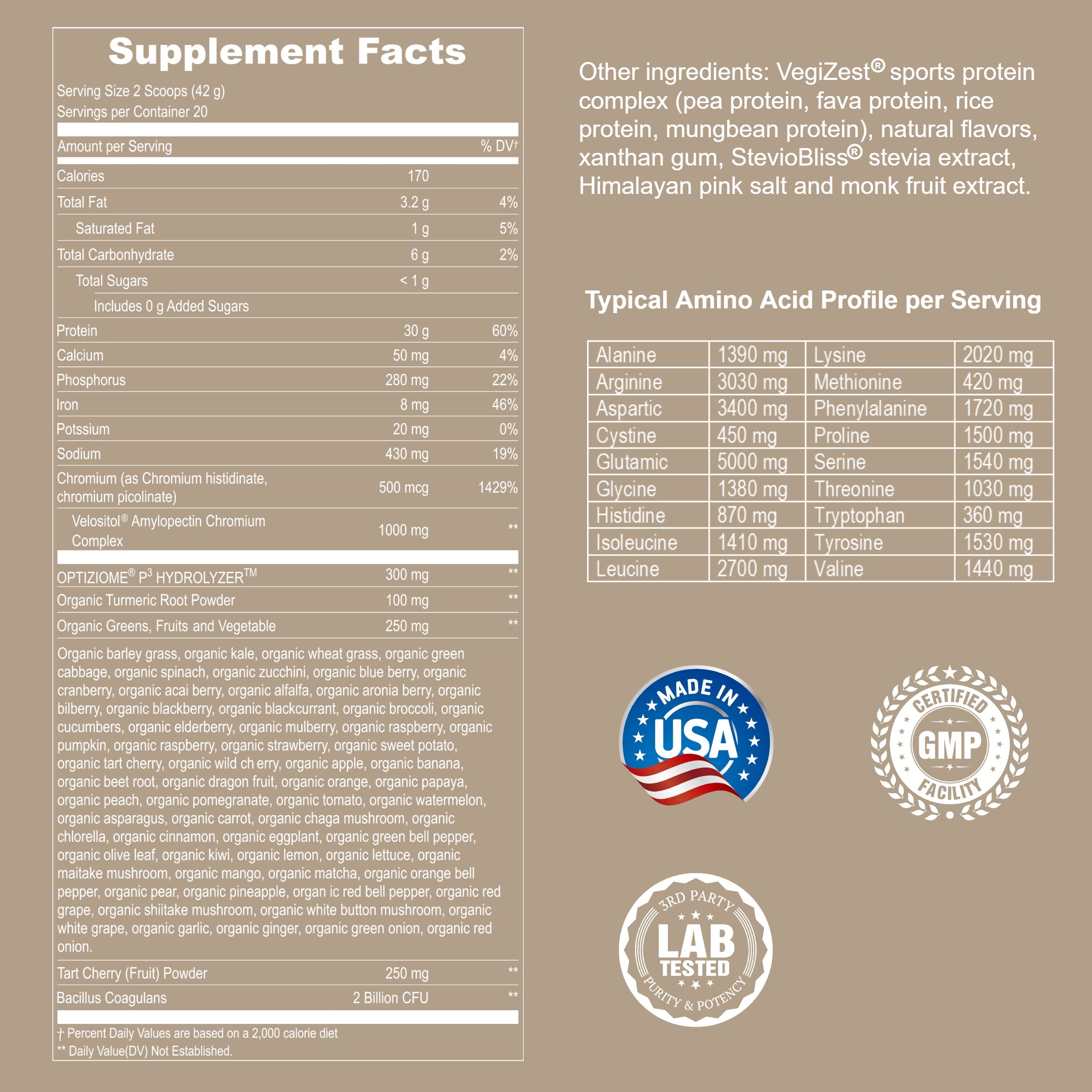 Plant Based Sport Protein for Fitness and Workouts