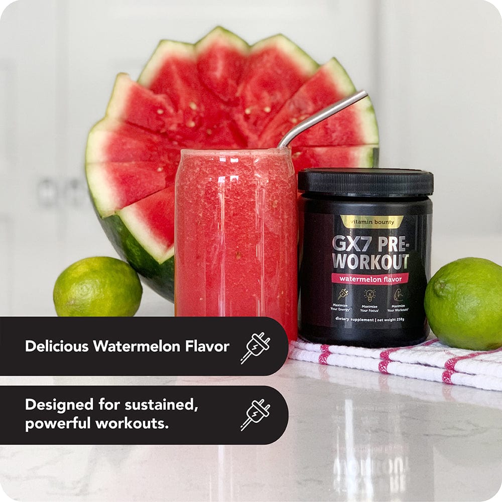 Watermelon Pre-Workout Supplement for Fitness Training
