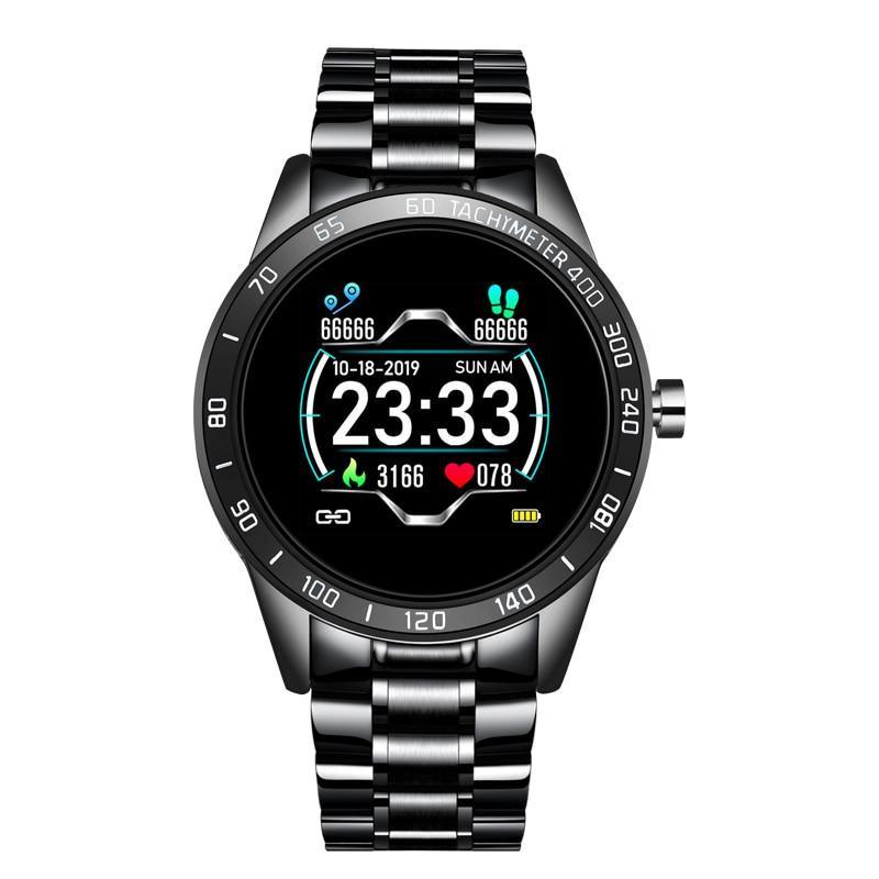 Men's LED Smartwatch Heart Rate Blood Pressure Tracker