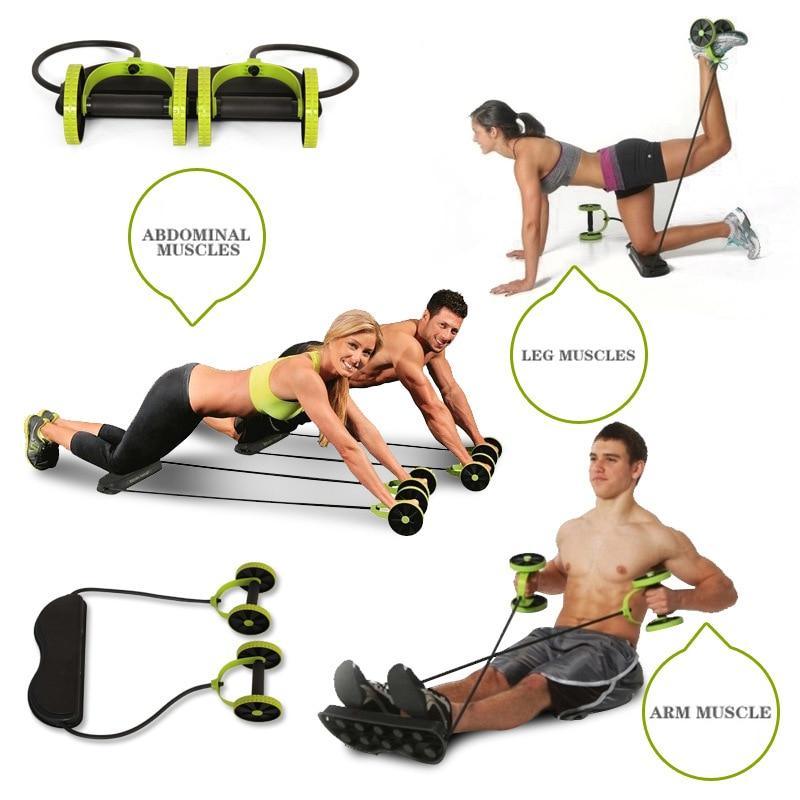 Multi-Functional Ab Roller Wheel Core Fitness Trainer