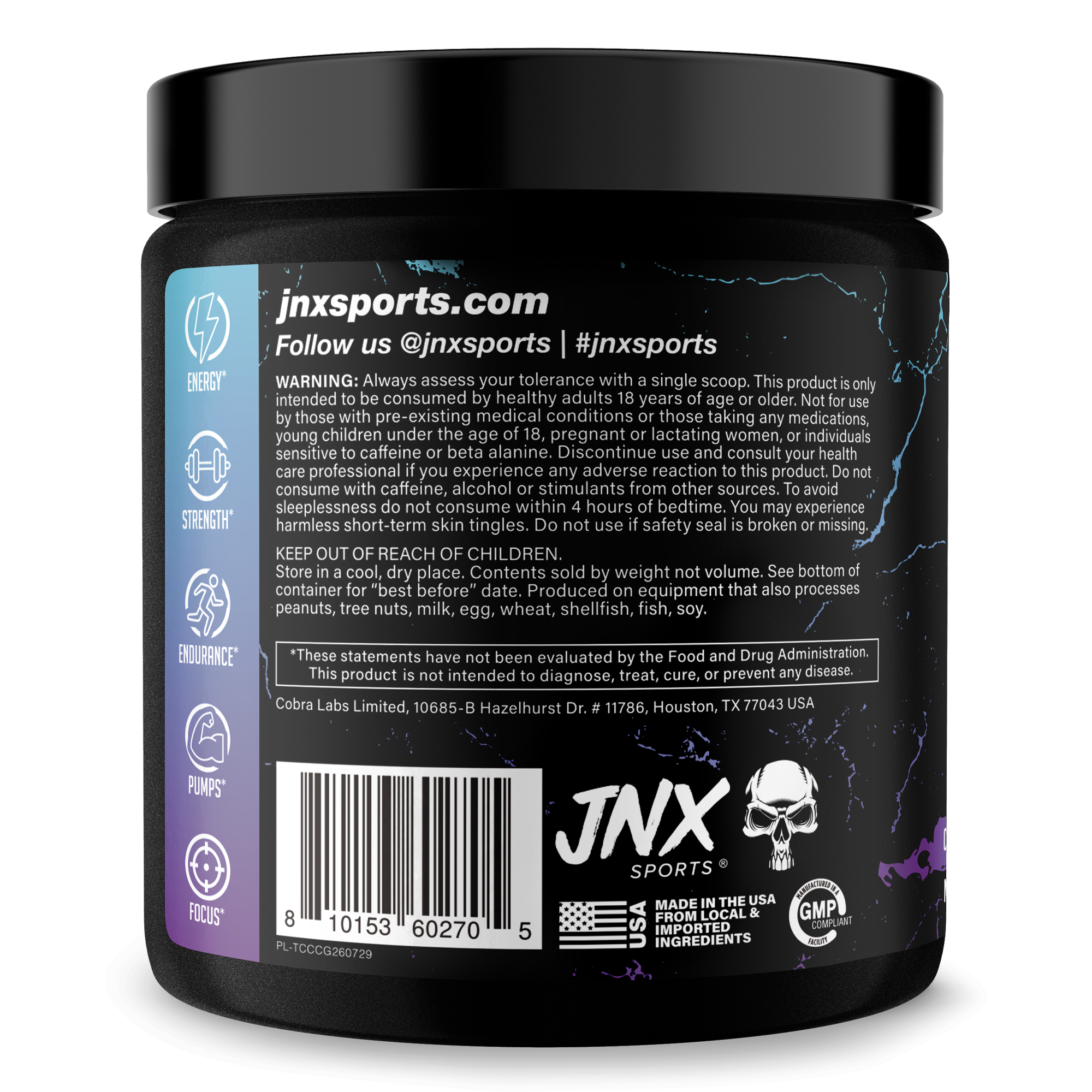 Pre-Workout Supplement for Fitness Training