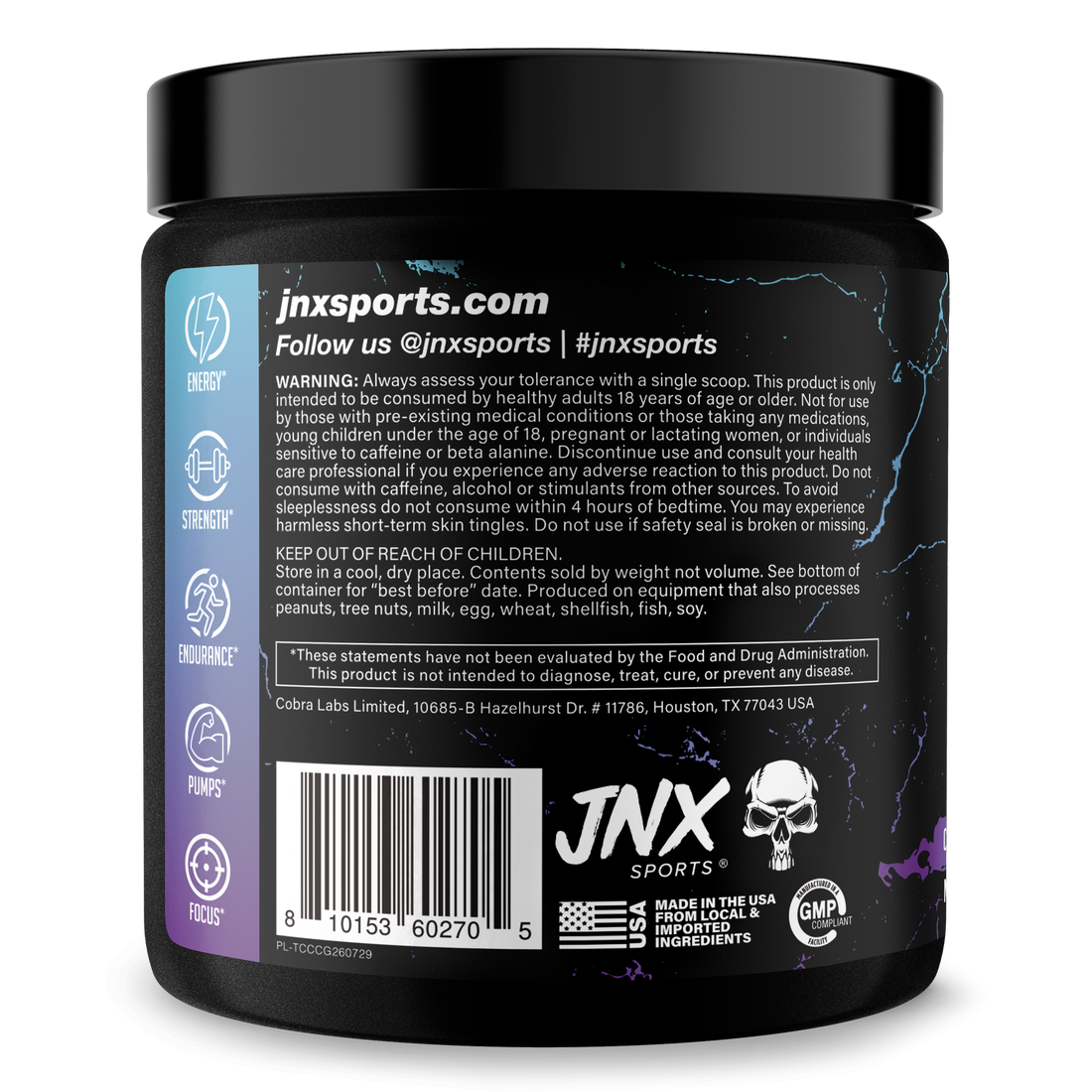 Pre-Workout Supplement for Fitness Training