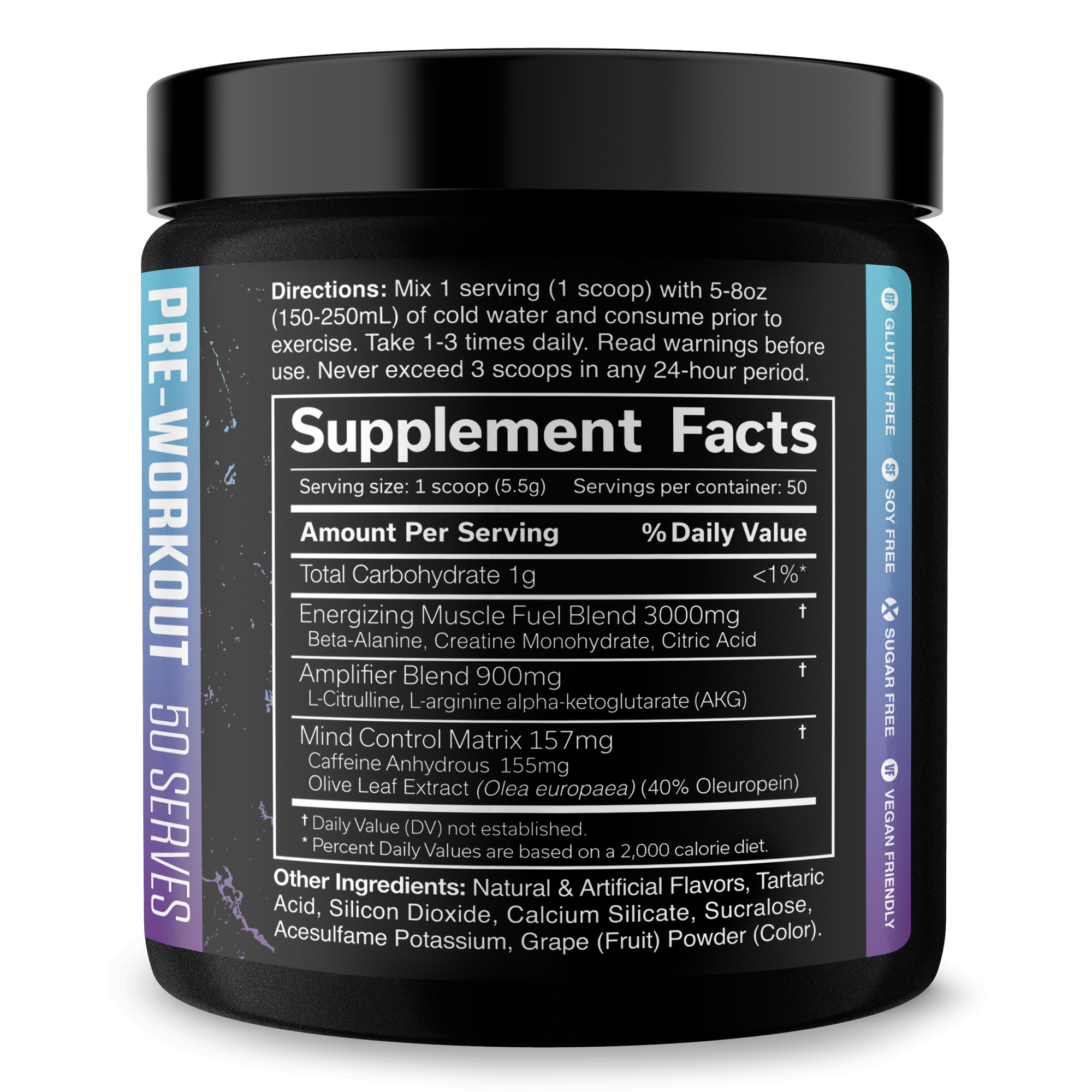 Pre-Workout Supplement for Fitness Training
