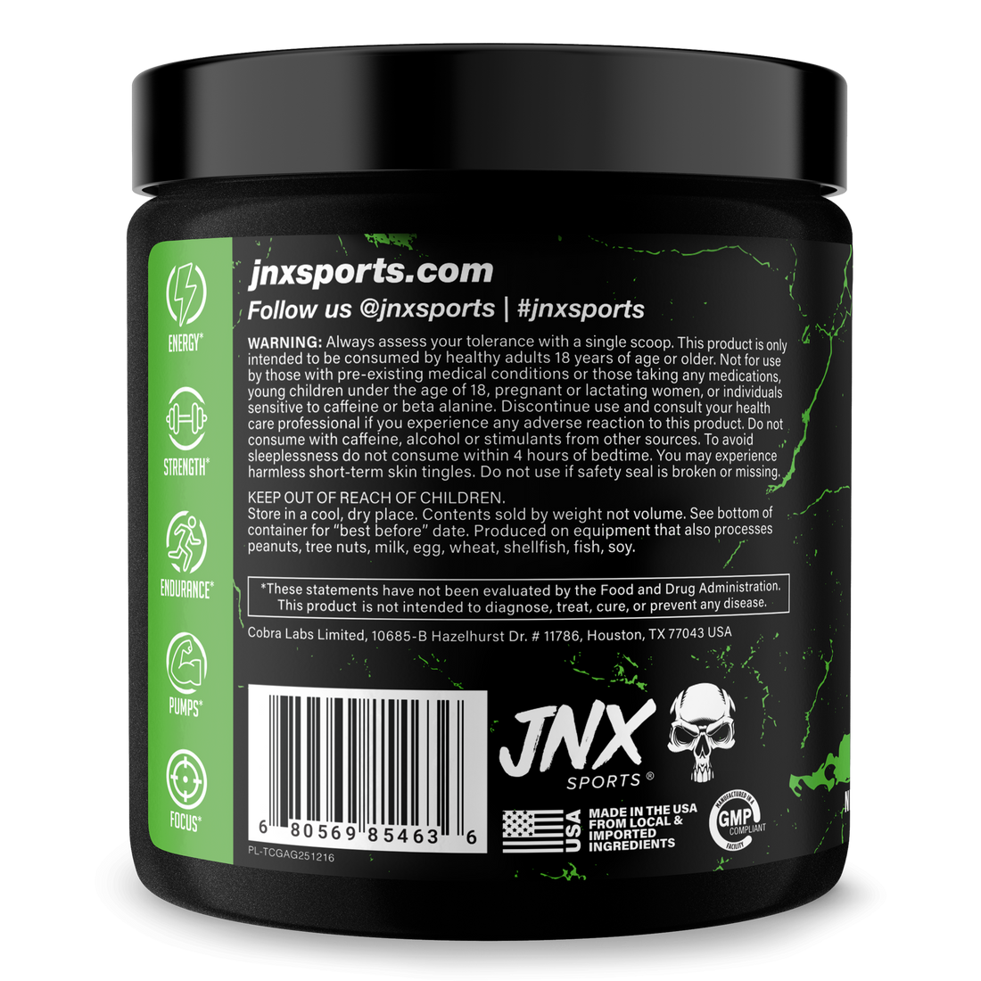 Pre-Workout Supplement for Fitness Training