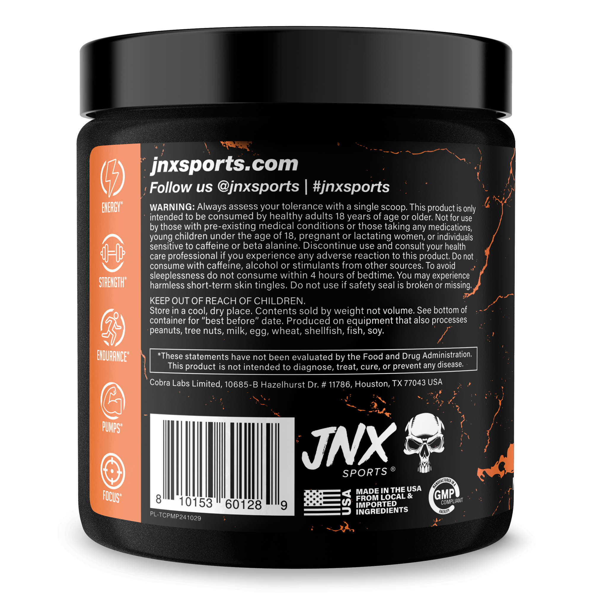 Pre-Workout Supplement for Fitness Training