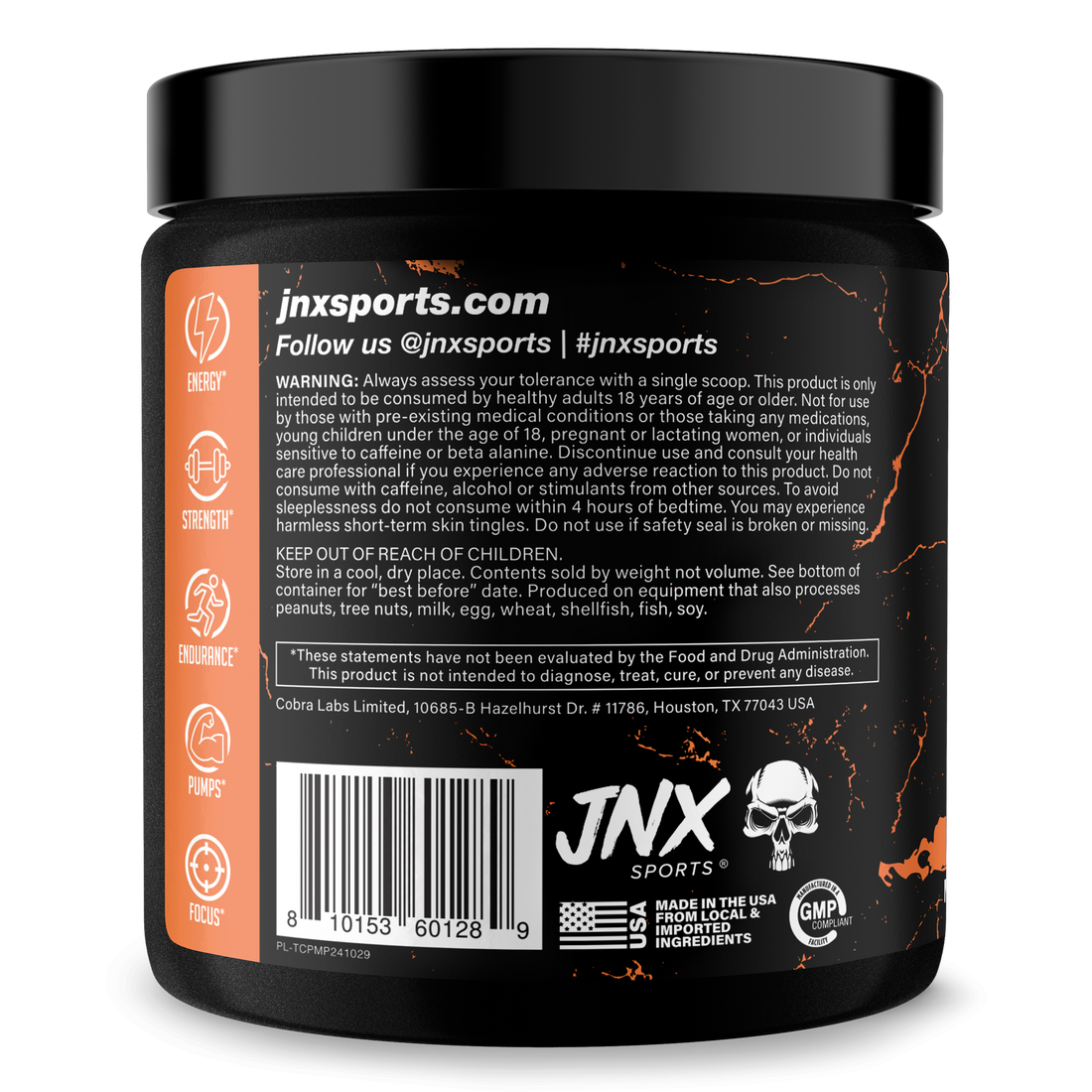 Pre-Workout Supplement for Fitness Training