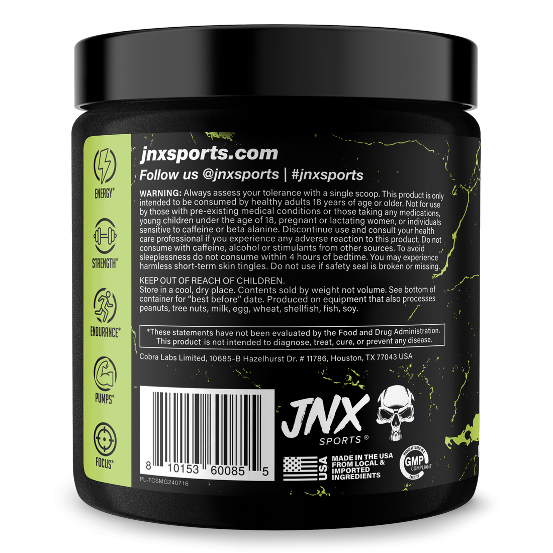 Pre-Workout Supplement for Fitness Training