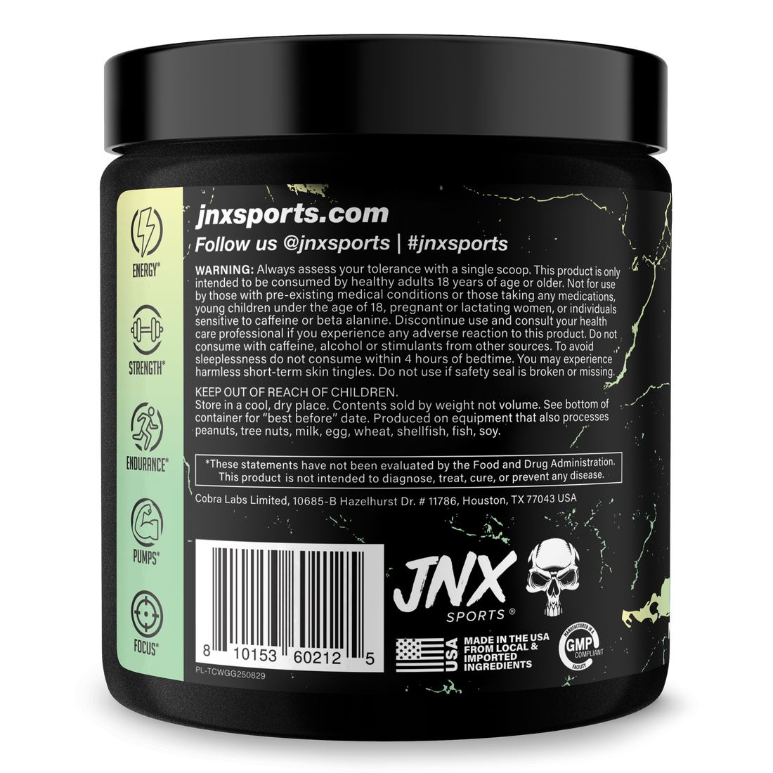 Pre-Workout Supplement for Fitness Training