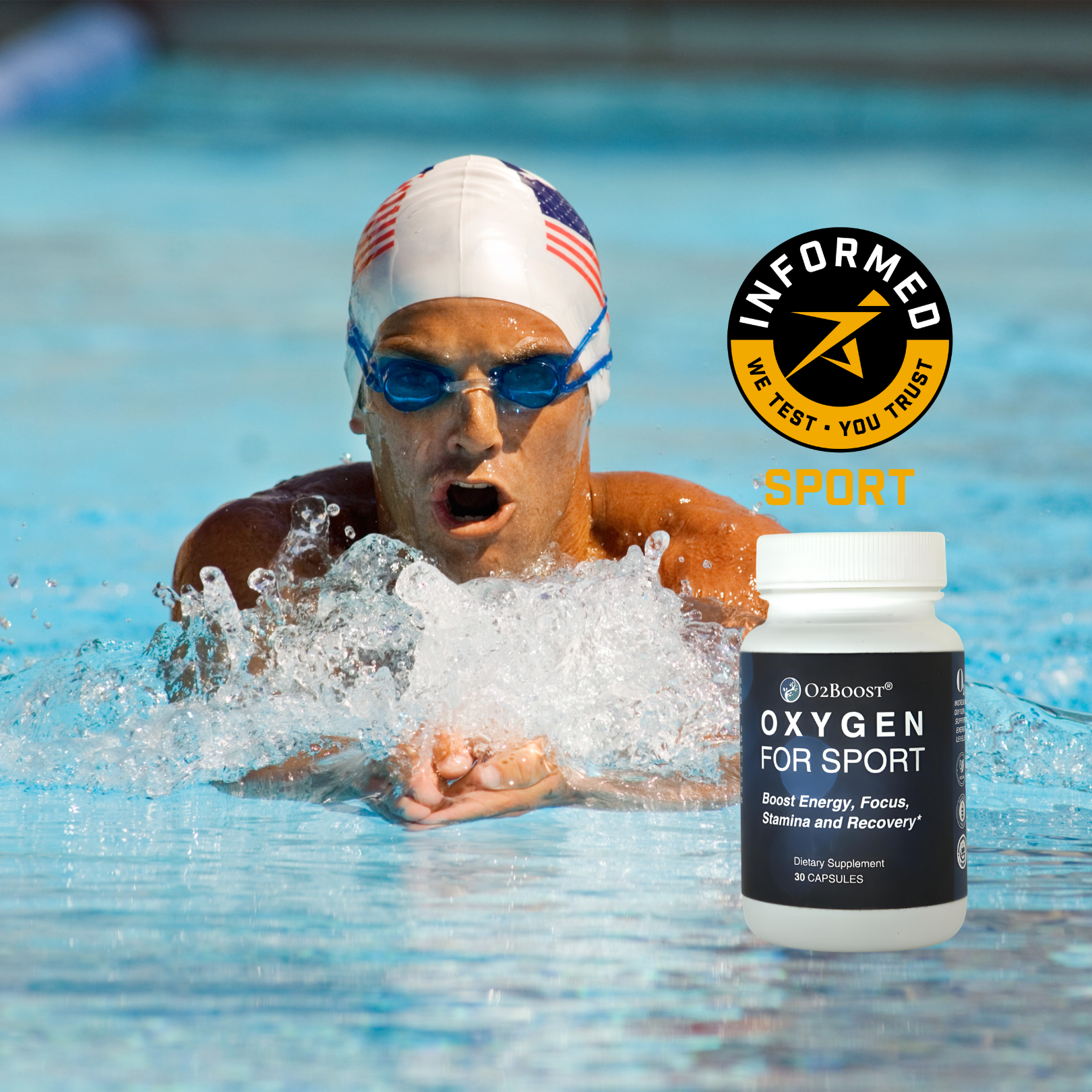 Oxygen Sport Supplement for Active Fitness Lifestyles