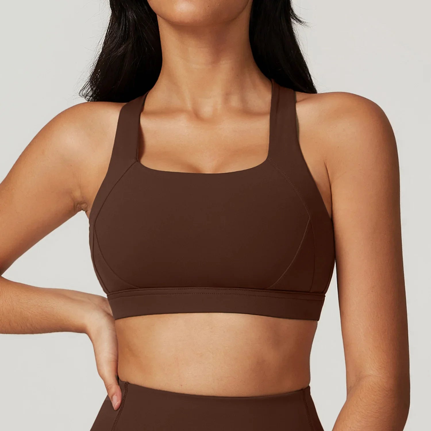 Women's Backless Quick-Dry Push-Up Yoga Sports Bra
