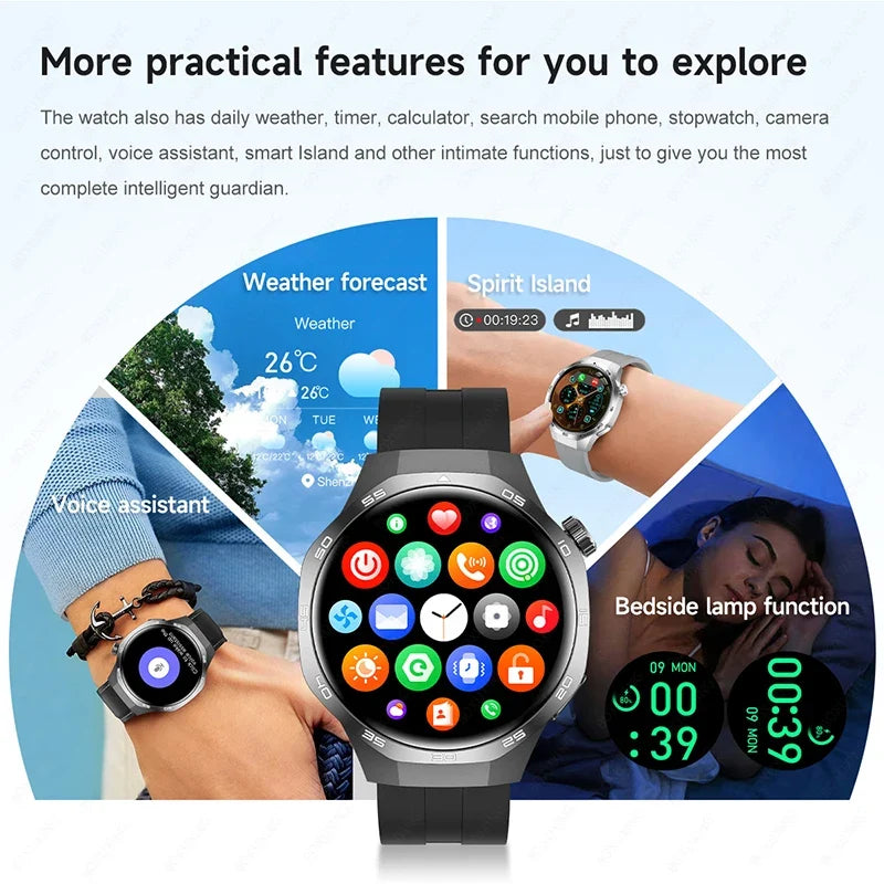 Watch 5 MAX AMOLED GPS Bluetooth Sports Smartwatch