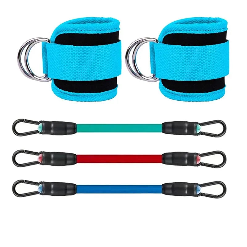 Ankle Strap Resistance Bands Fitness Workout Set